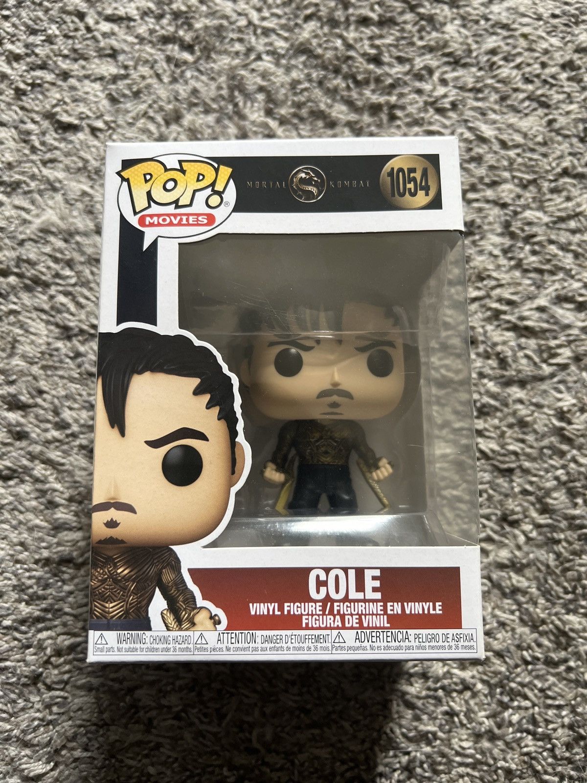 Warner Bros Funko Pop! Cole Vinyl Figure Size ONE SIZE - 1 Thumbnail