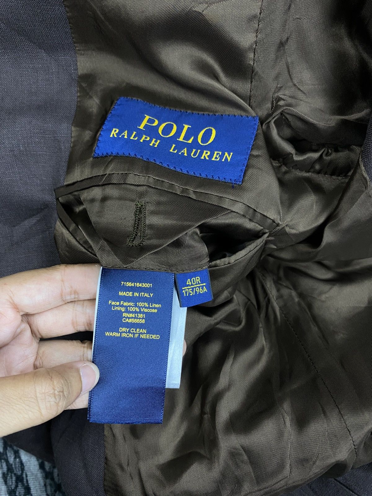 Polo Ralph Lauren Vintage Polo Ralph Lauren Double Button Brown Blazer Size US M / EU 48-50 / 2 - 10 Thumbnail