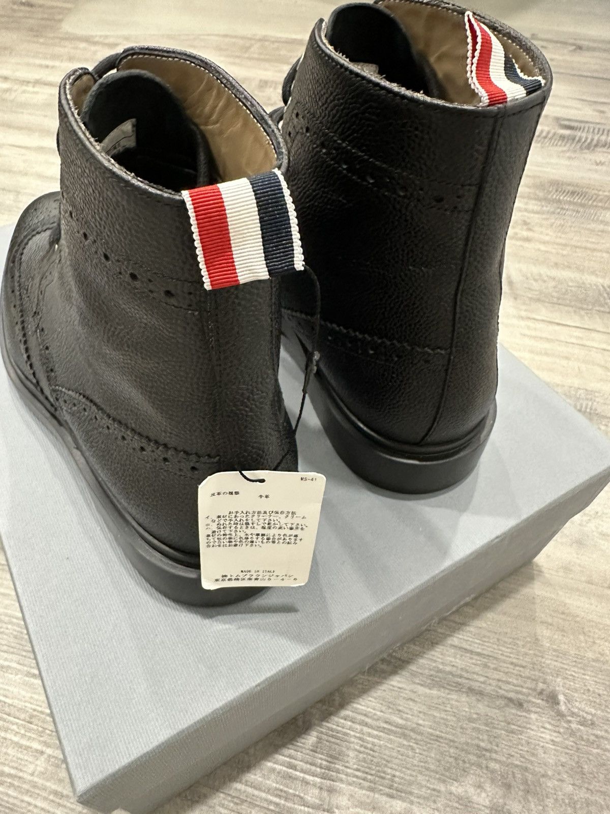Thom Browne Wing Tip Boots Size US 8 / EU 41 - 4 Thumbnail