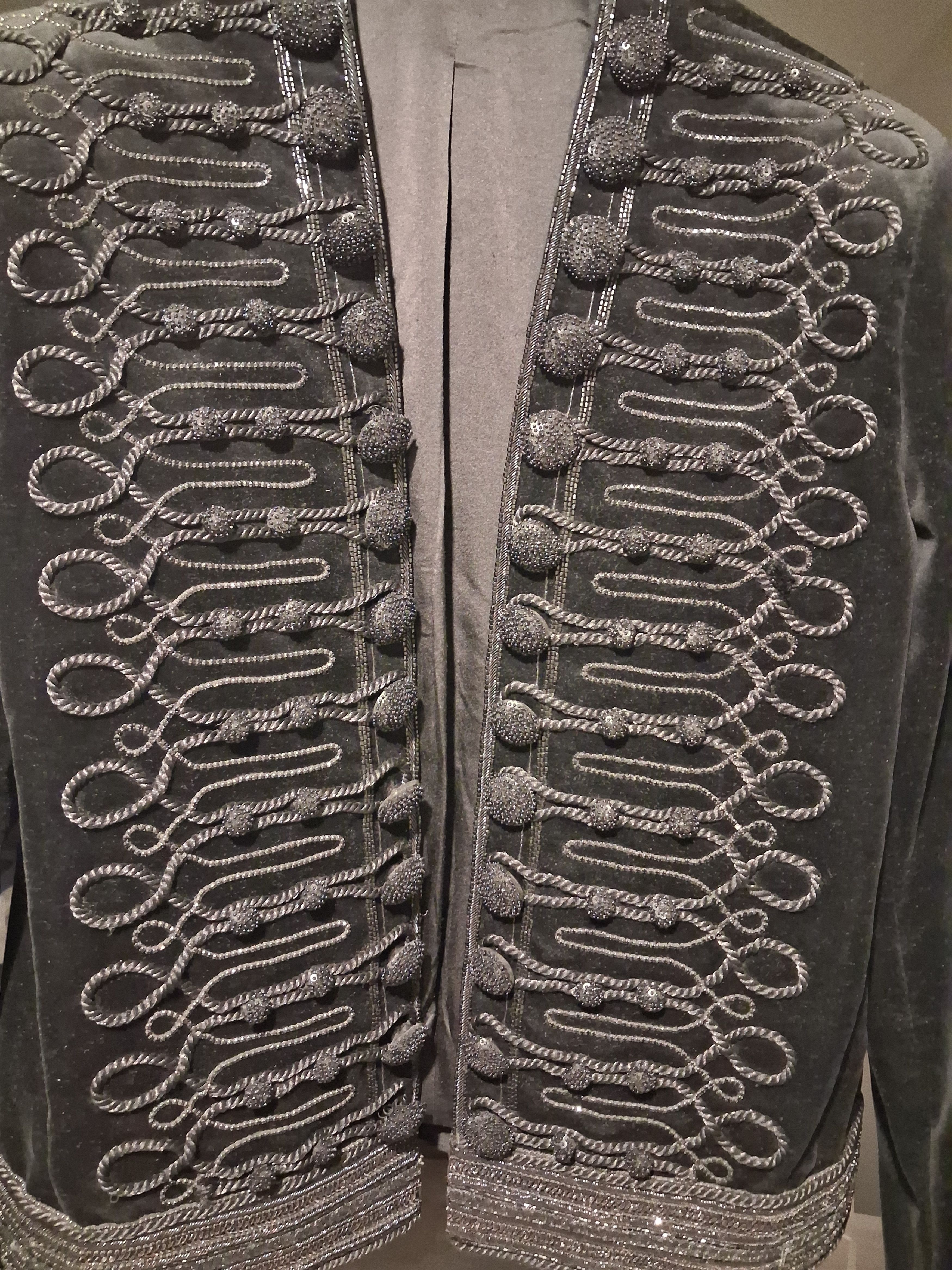 Balmain Black military Balmain blazer Size 50L - 3 Thumbnail