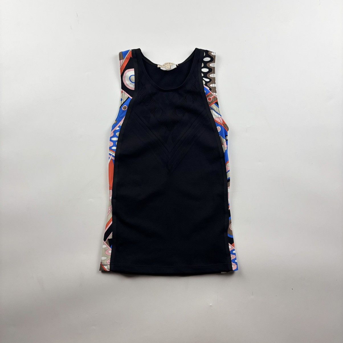 Emilio Pucci Cut Out Stretch Top