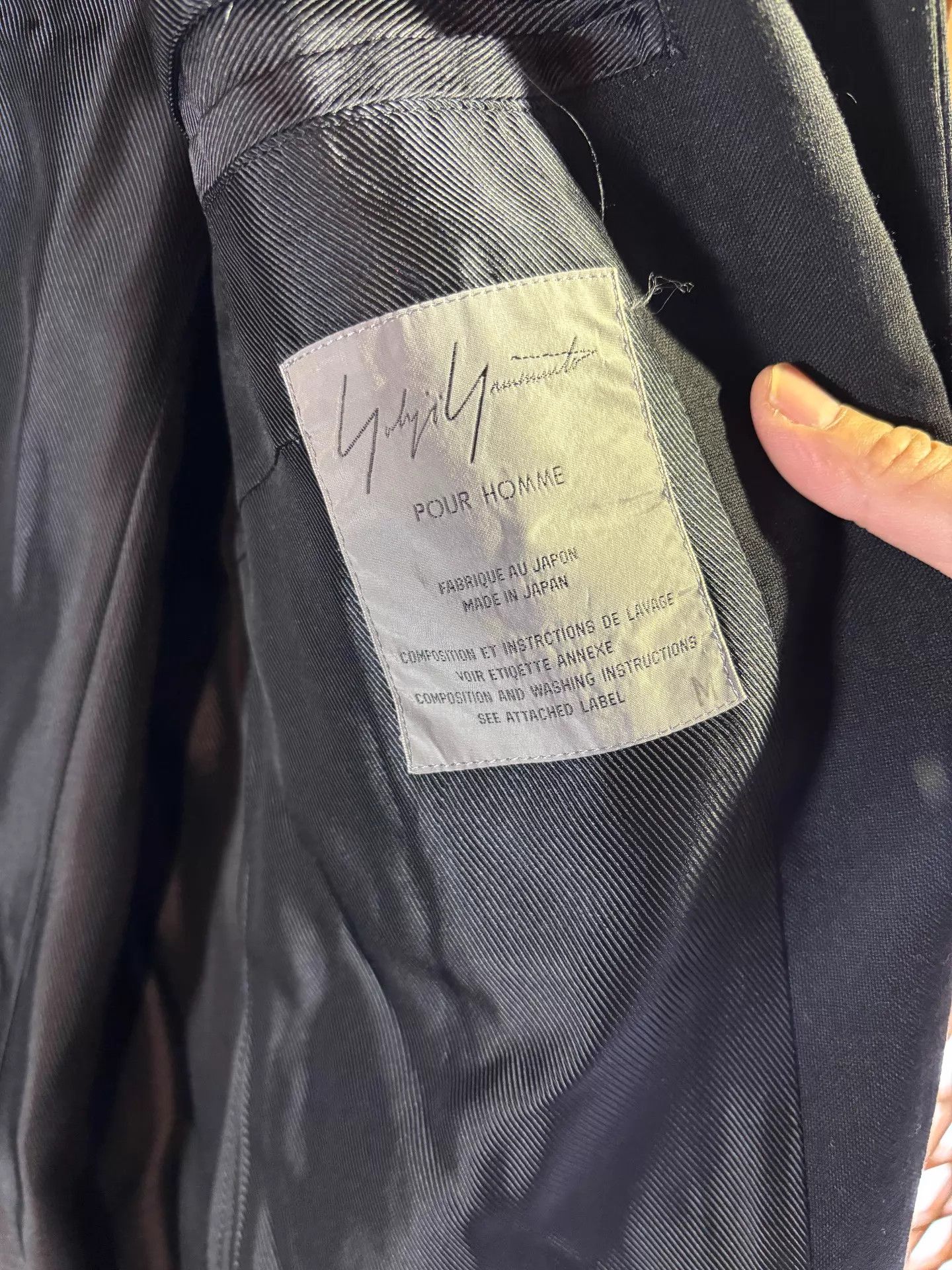 Yohji Yamamoto Yohji Yamamoto 1997 Scissor Collar M-Pocket GABA M Kiko Size US M / EU 48-50 / 2 - 8 Thumbnail