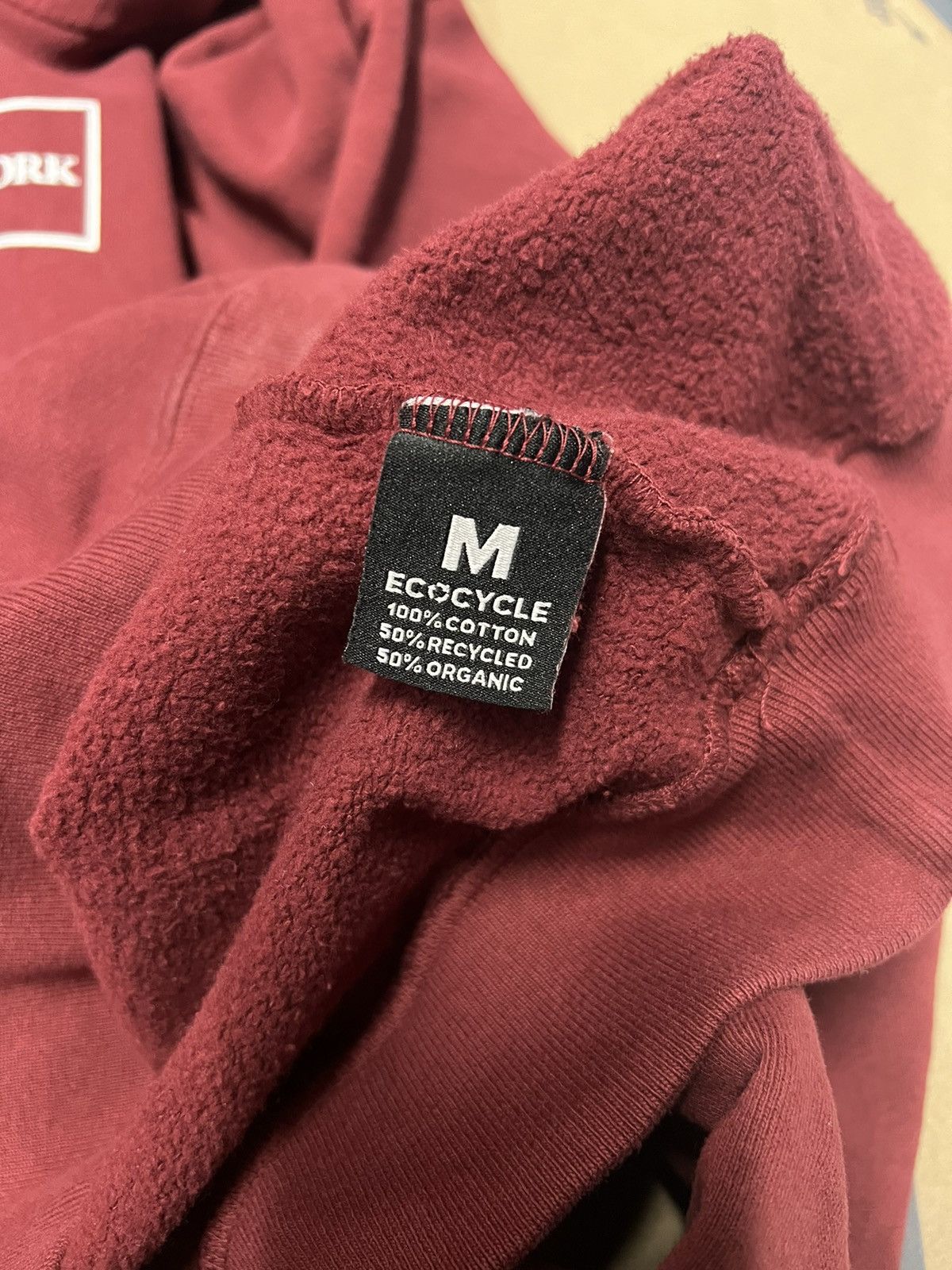 Awake Awake NY / Wasted Youth logo hoodie - Burgundy | Grailed