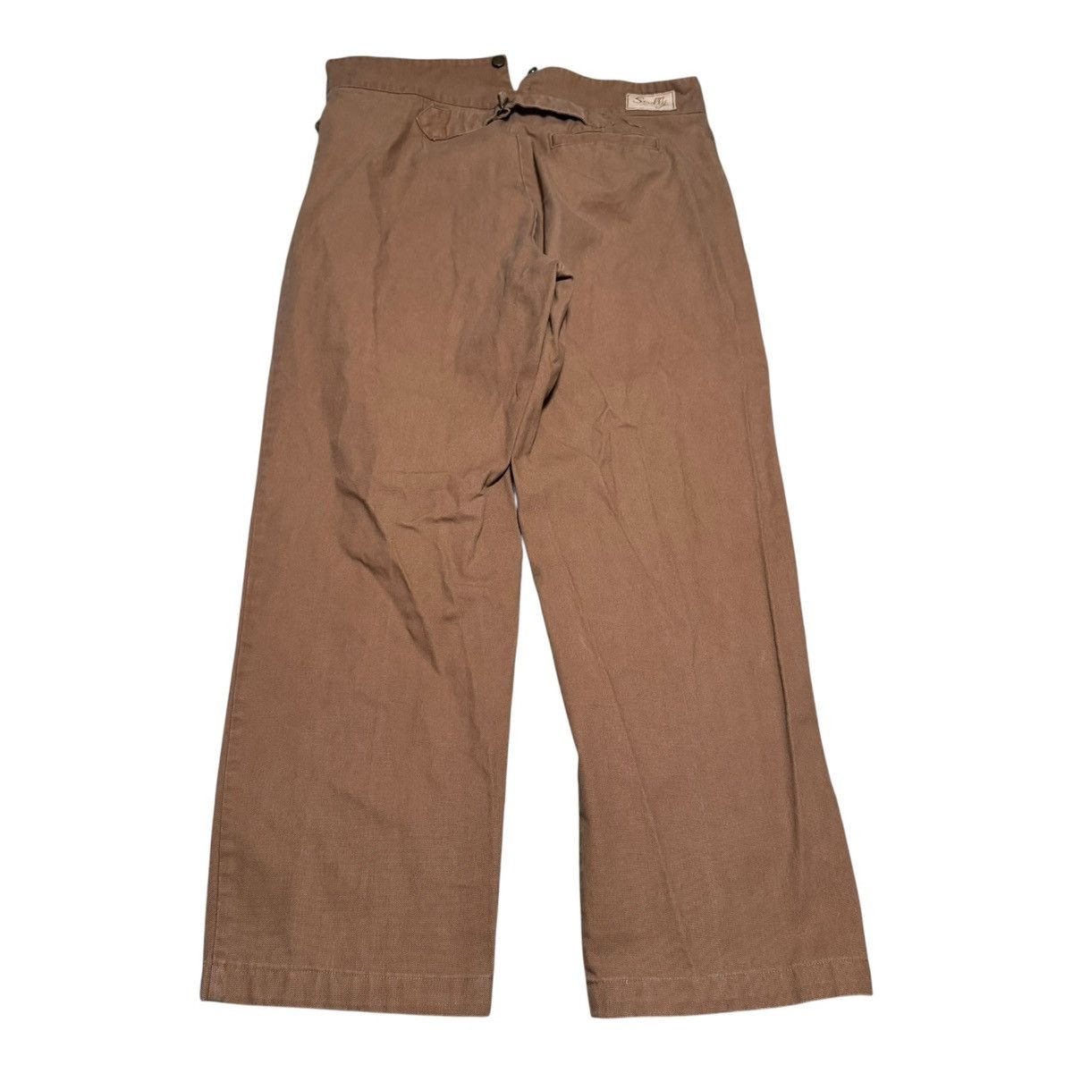 Scully Scully Straight Leg Canvas Buckle Back Pants Men's 39x29 3/8 Size US 38 / EU 54 - 2 Thumbnail