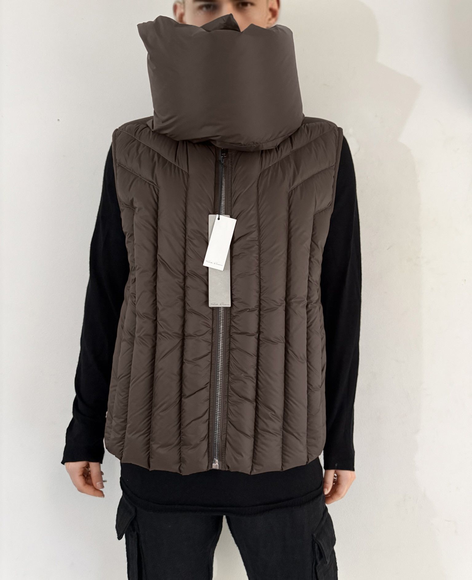 Rick Owens Rick Owens SS22 Strobe Pony Hair Gimp Vest | Grailed