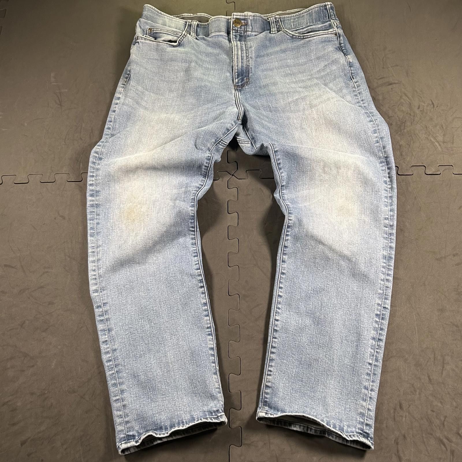 Lee Lee Men's Light Wash Jeans 42x32 Size US 42 / EU 58 - 1 Thumbnail