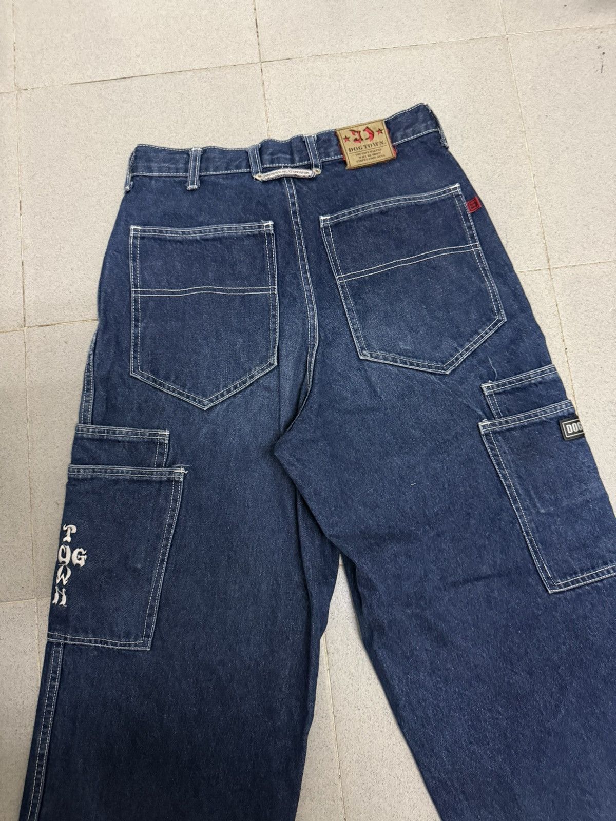Dogtown Vintage Dogtown Skateboard Baggy Cargo Denim Jeans Size US 28 / EU 44 - 4 Thumbnail