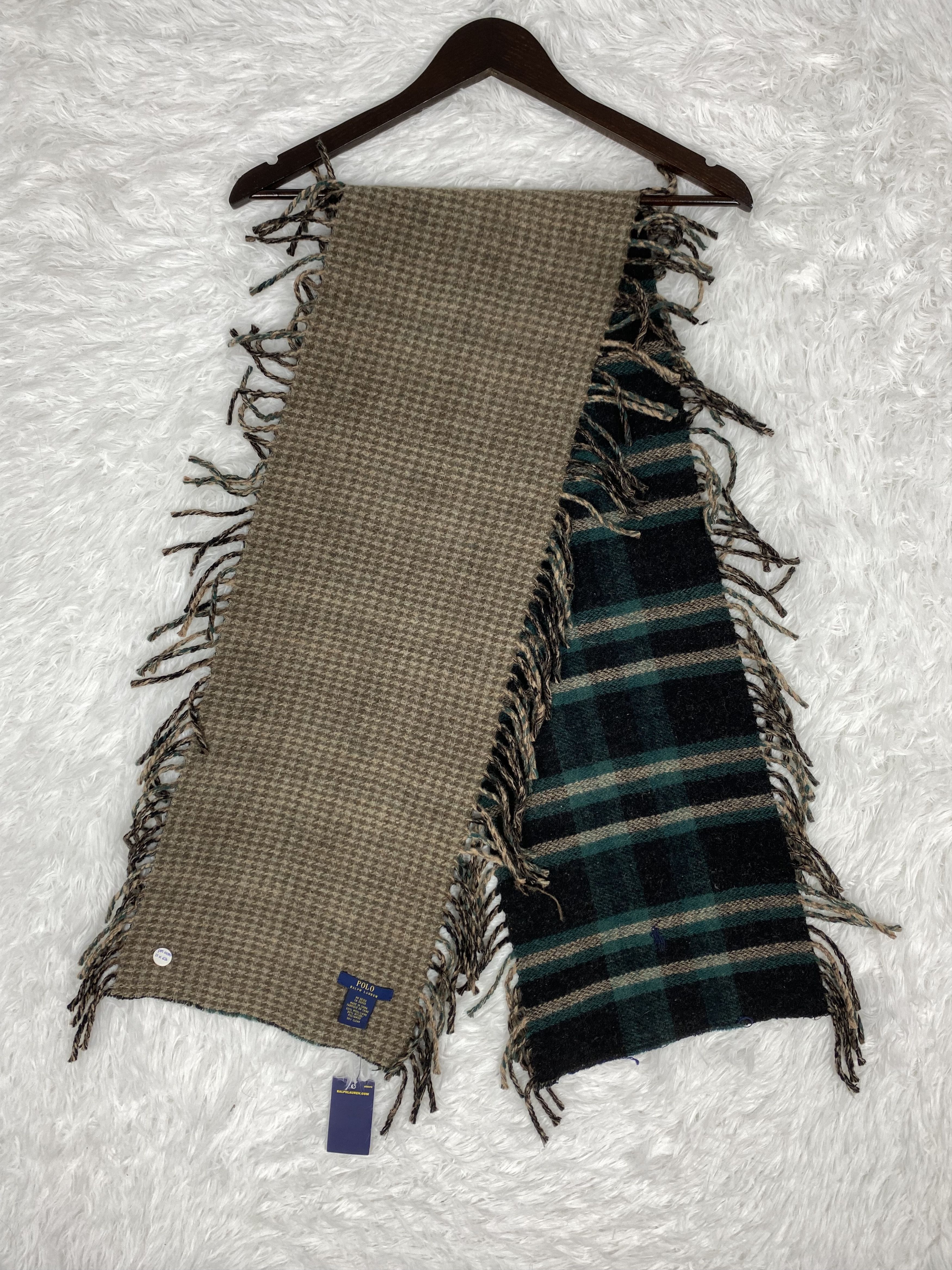 Polo Ralph Lauren Vintage Polo Ralph Lauren Scarf / Muffler Neckwear PM0030 Size ONE SIZE - 1 Thumbnail
