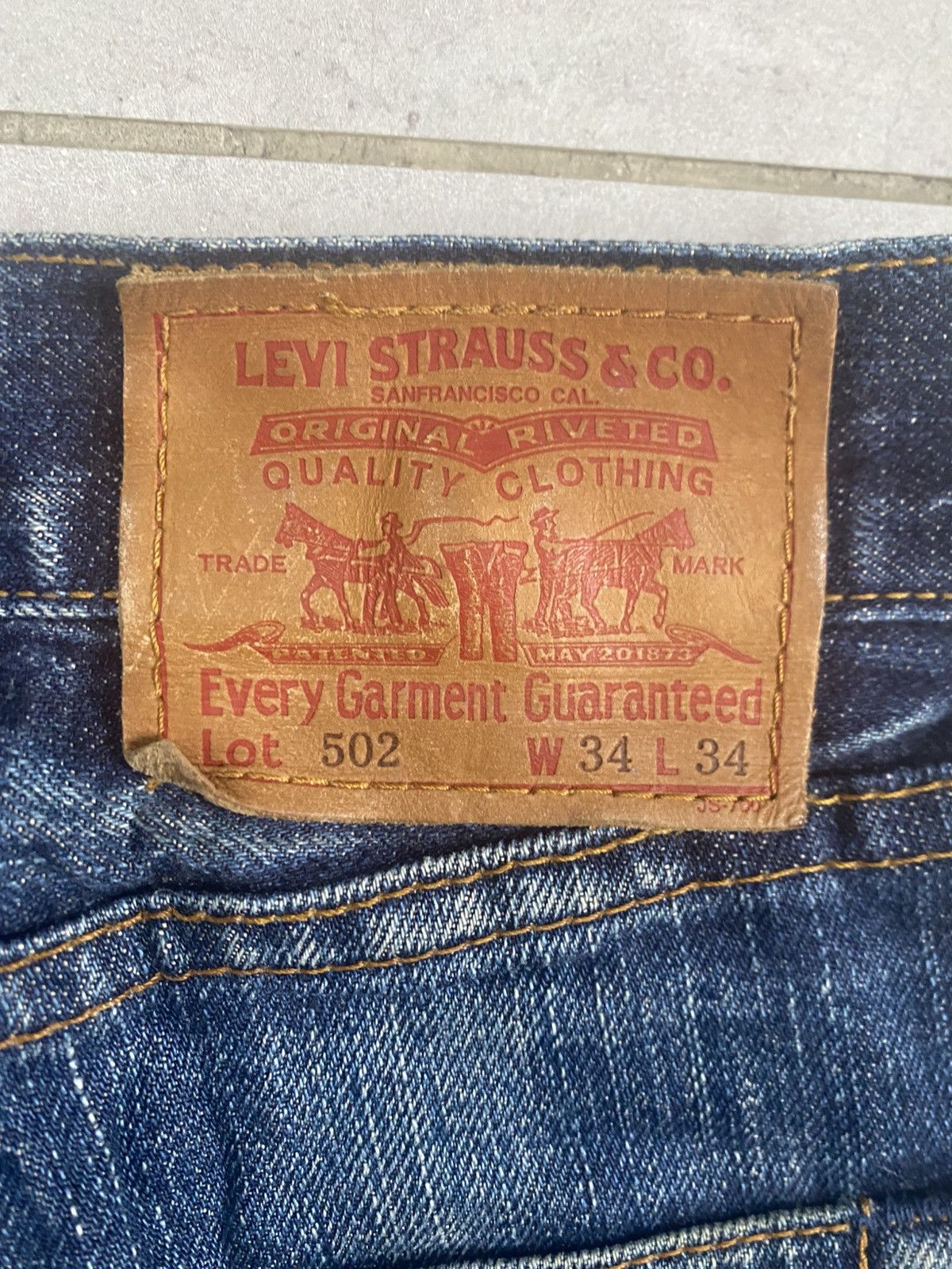 Levi's LEVIS 502 JAPAN Size US 31 - 10 Thumbnail