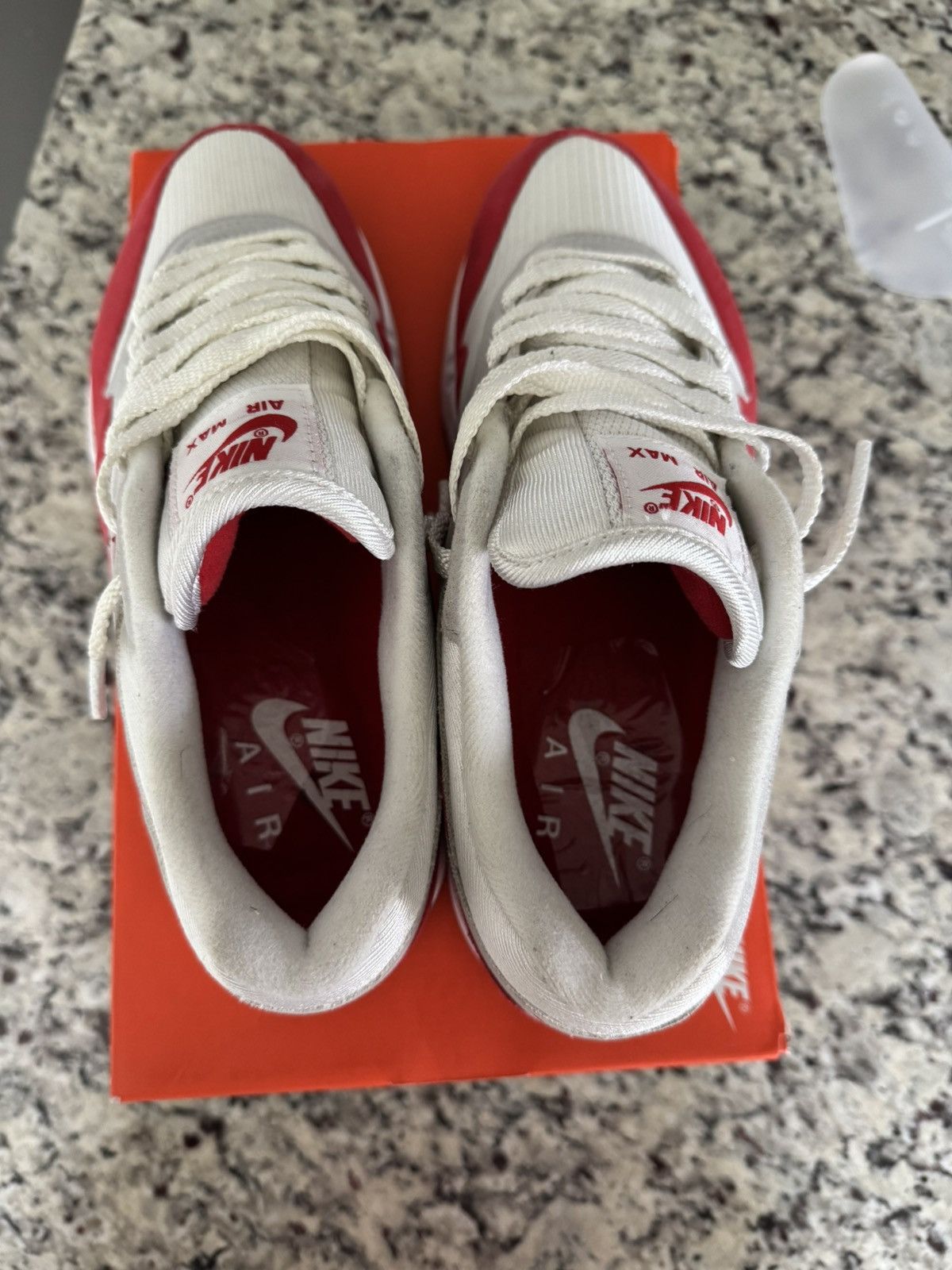 Nike Nike Air Max 1 “Anniversary Red” 2018 Size US 8 / EU 41 - 8 Thumbnail