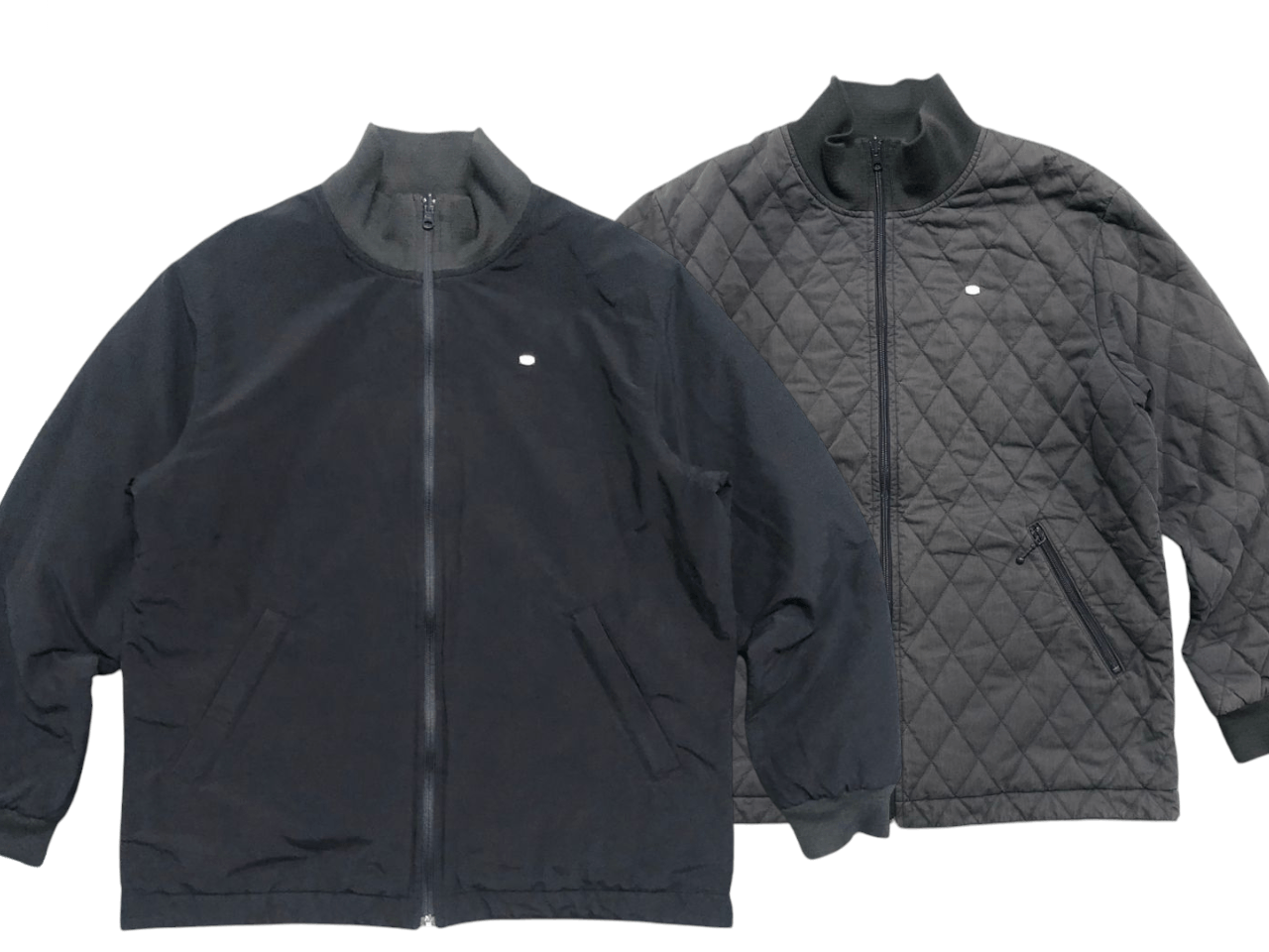 Lacoste VINTAGE LACOSTE RIVESIBLE QUILTED JACKET SUNFADED ONE SIDE Size US L / EU 52-54 / 3 - 1 Thumbnail