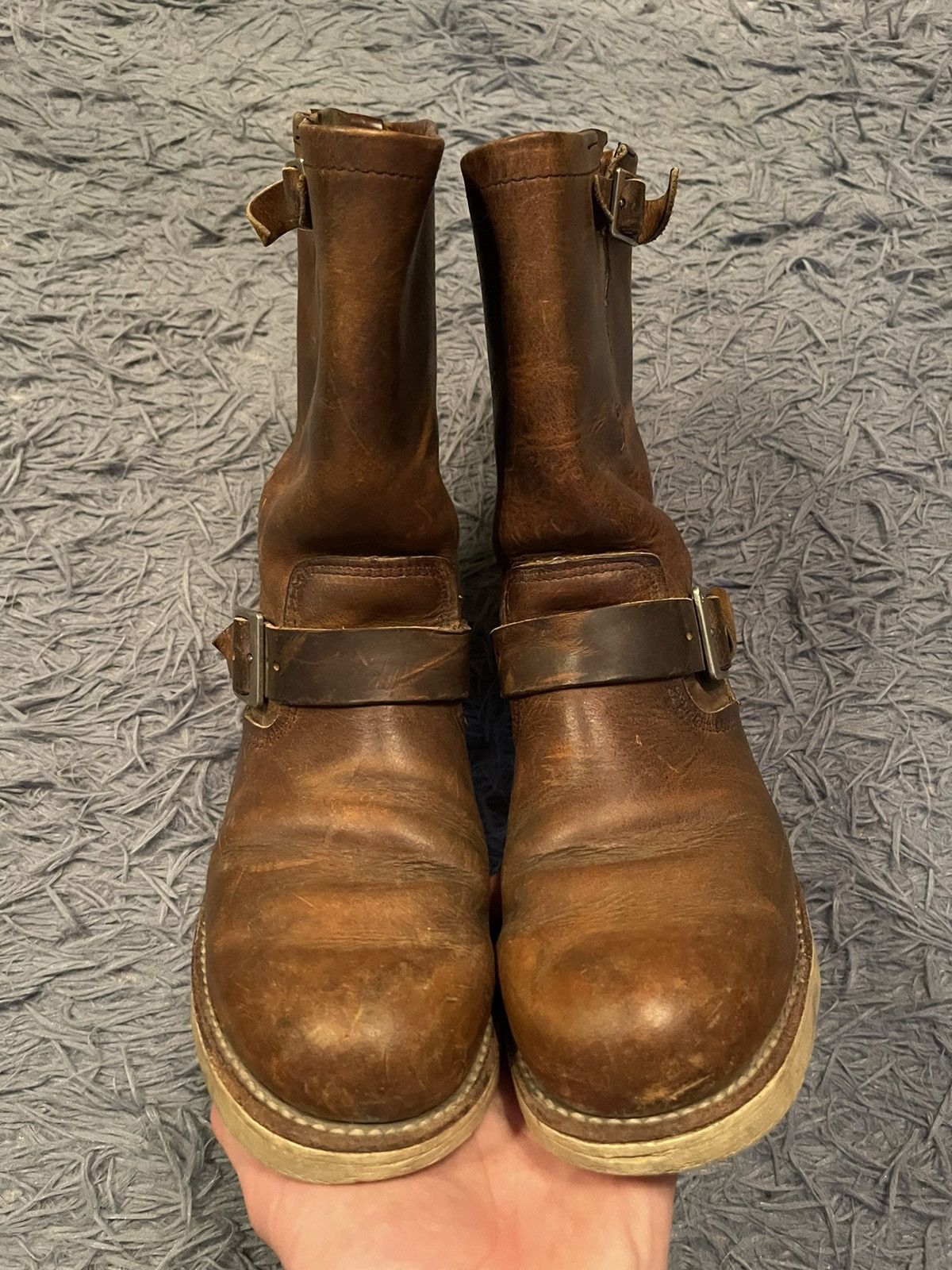 Red Wing 00s vintage real leather engineer boots 2971