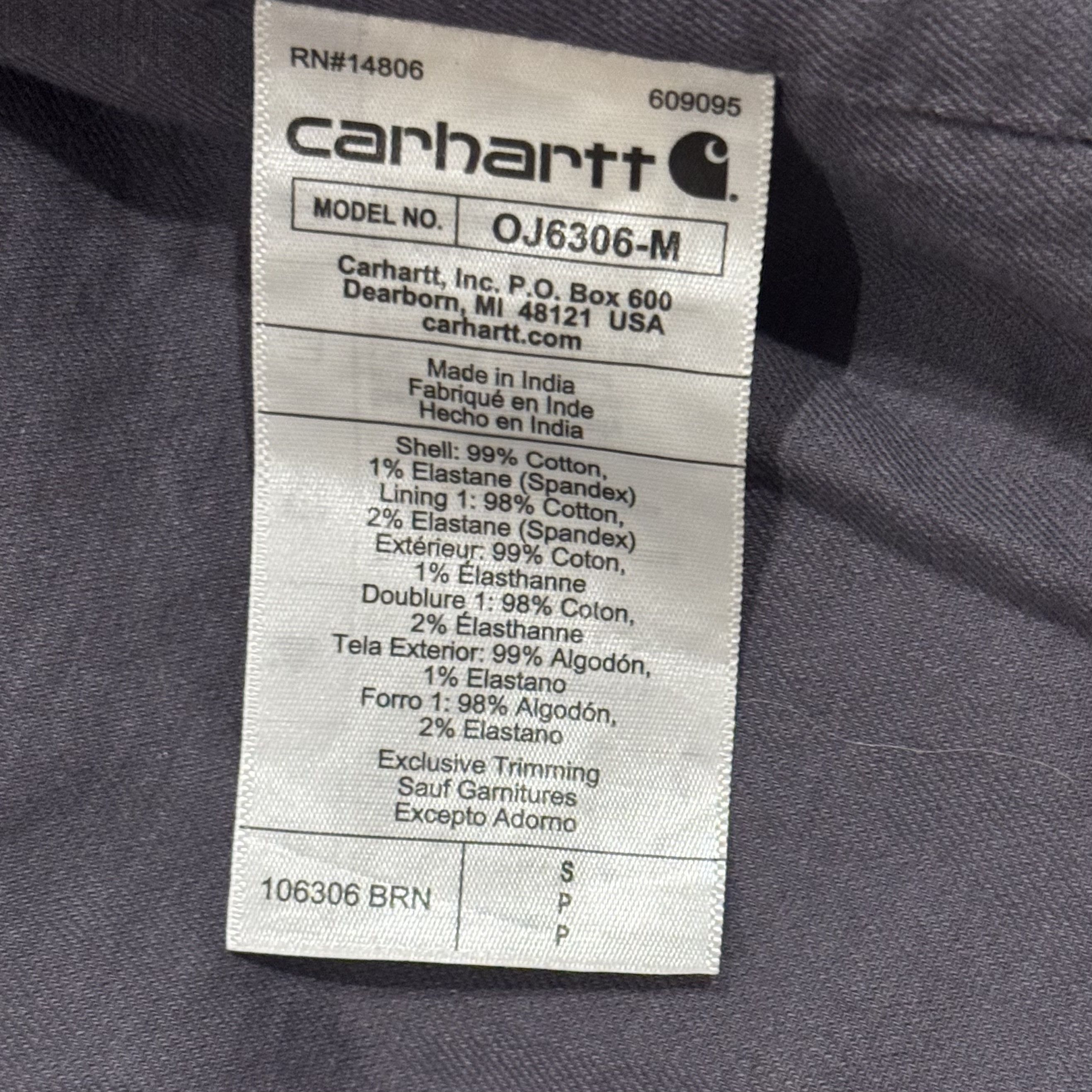 Carhartt Carhartt Men's Tan and Brown Jacket Size US S / EU 44-46 / 1 - 3 Thumbnail
