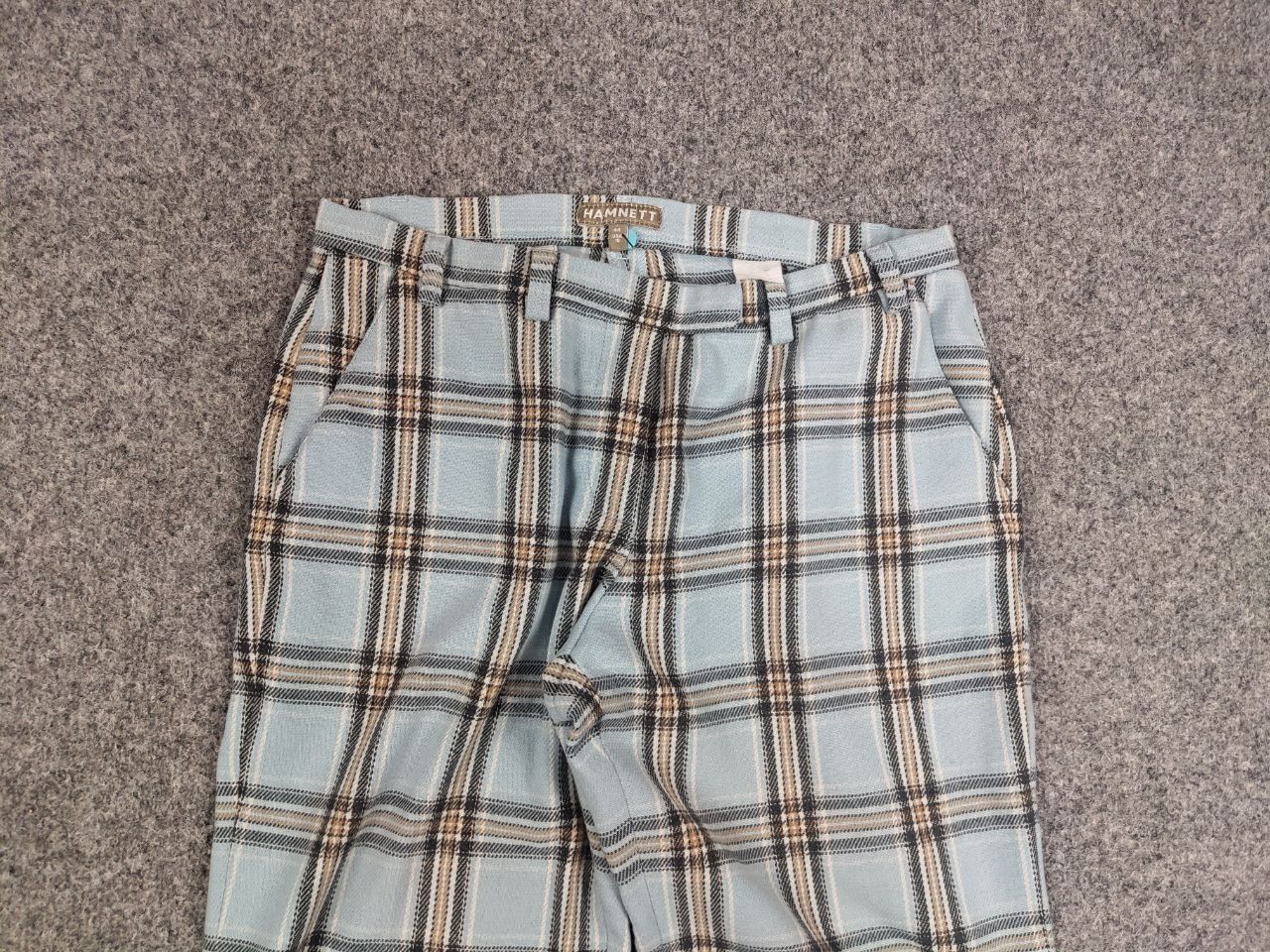 Katharine Hamnett London Vintage Katharine Hamnett Blue Wool Blend Trouser Pants Size 32" / US 10 / IT 46 - 9 Thumbnail