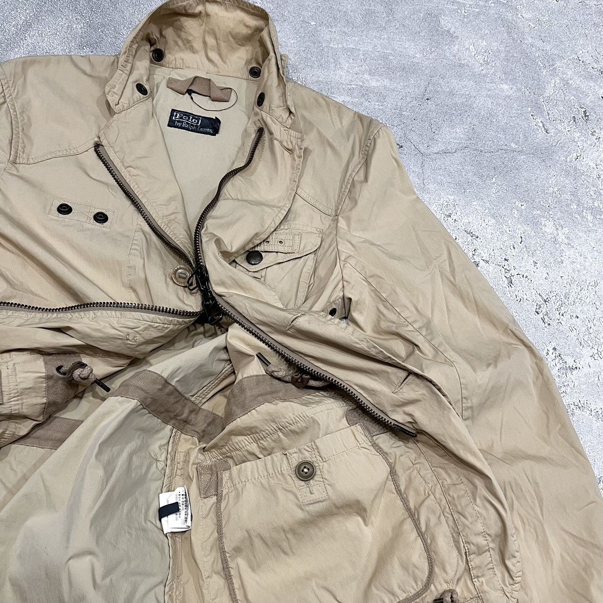 Polo Ralph Lauren × Ralph Lauren × Vintage 2000s Polo Ralph Lauren RL 67 cargo multi pocket parka Size US XL / EU 56 / 4 - 14 Thumbnail