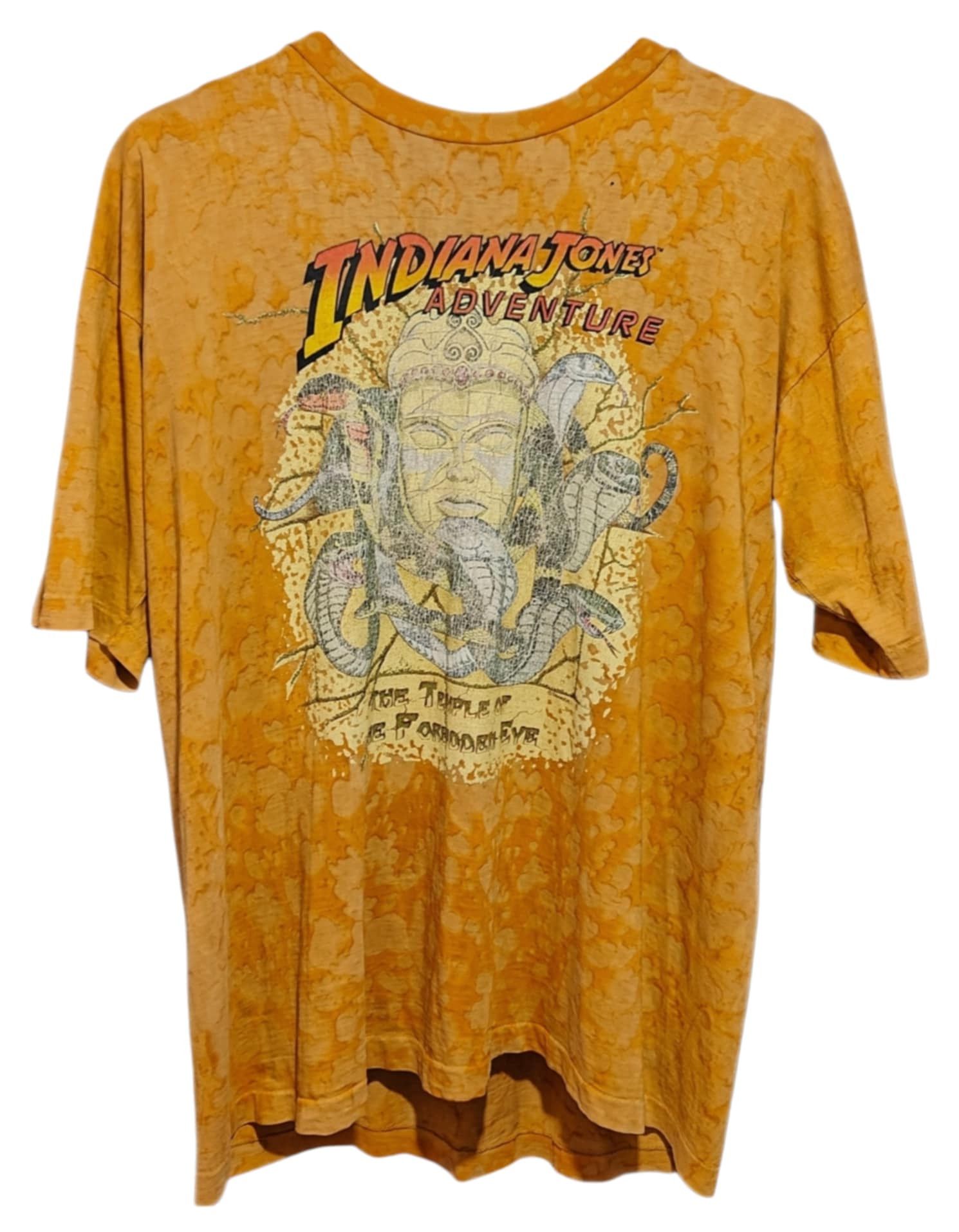 Disney × Vintage INDIANA JONES 90s Vintage T-Shirt XXL - Licenza Disney Size US XXL / EU 58 / 5 - 1 Thumbnail
