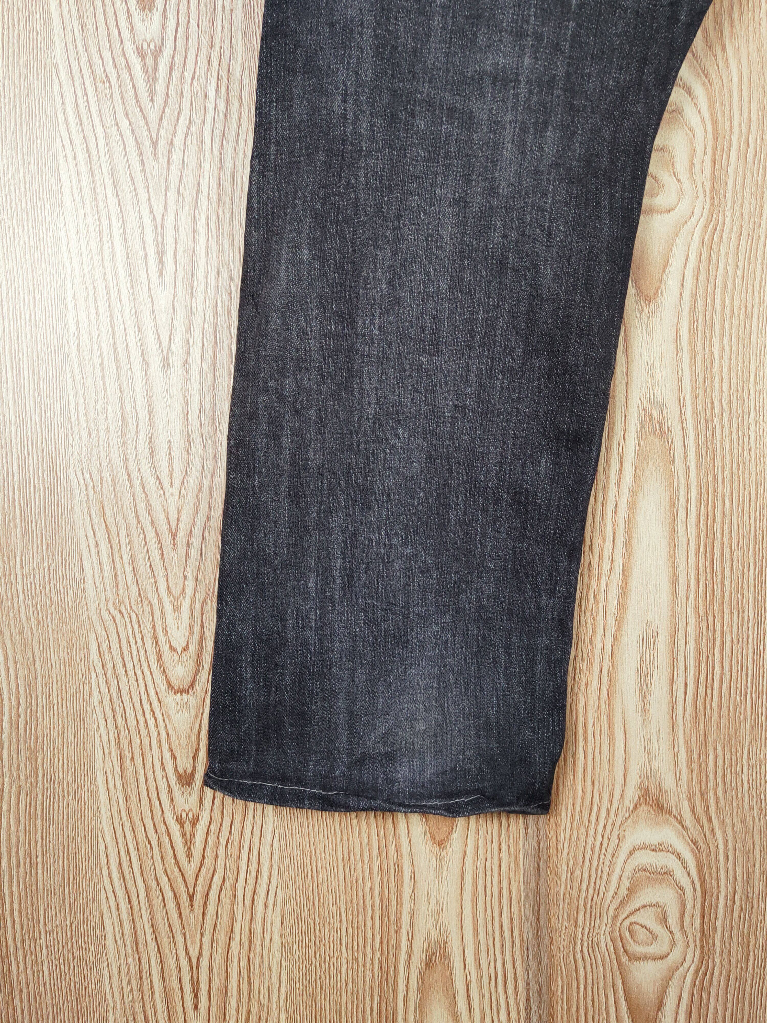 Japanese Brand Japanese Brand Black Faded Distressed Ripped Jeans #S2722 Size US 35 - 10 Thumbnail