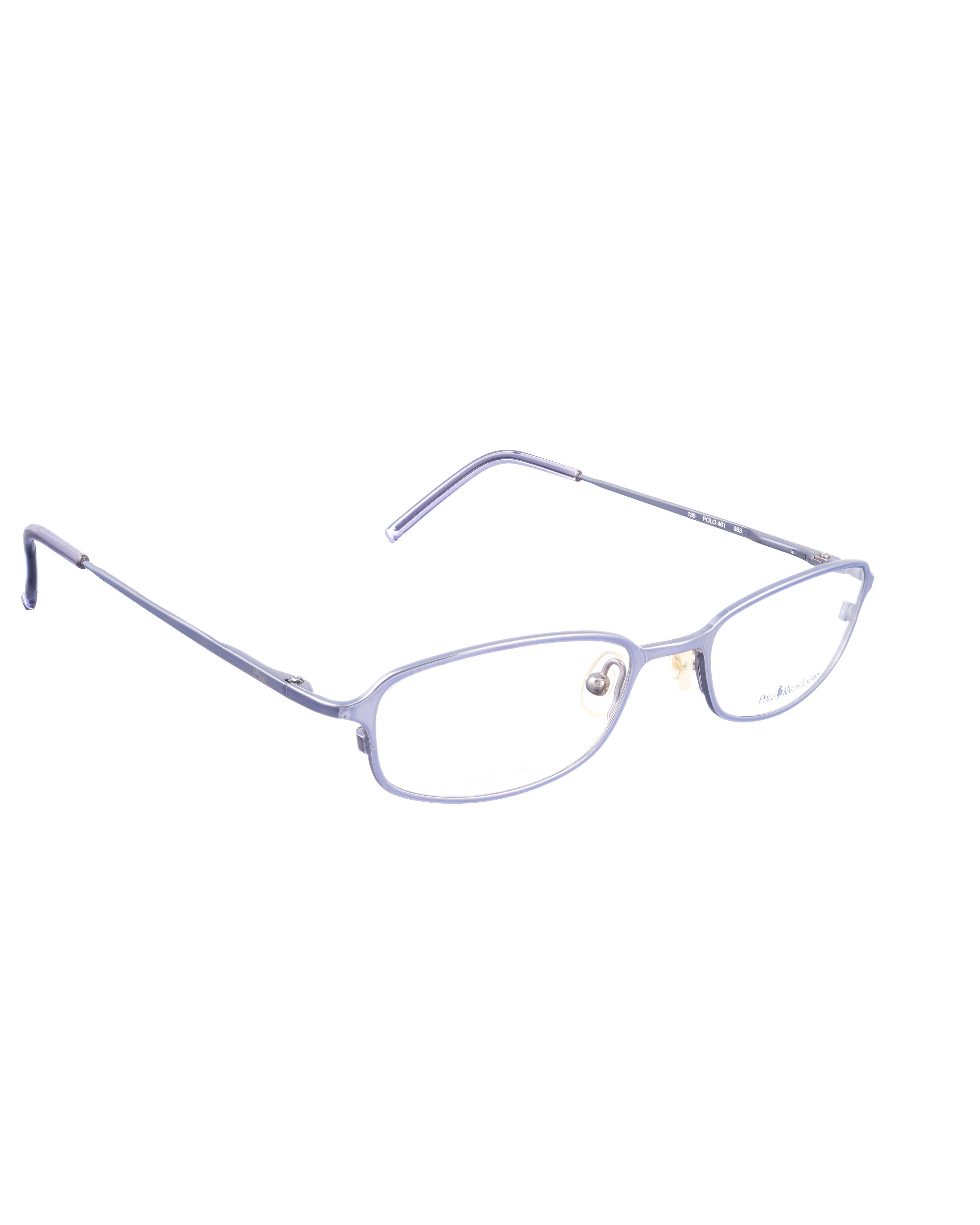 Polo Ralph Lauren Polo Ralph Lauren 00s Metallic Navy Blue Glasses Size ONE SIZE - 2 Thumbnail