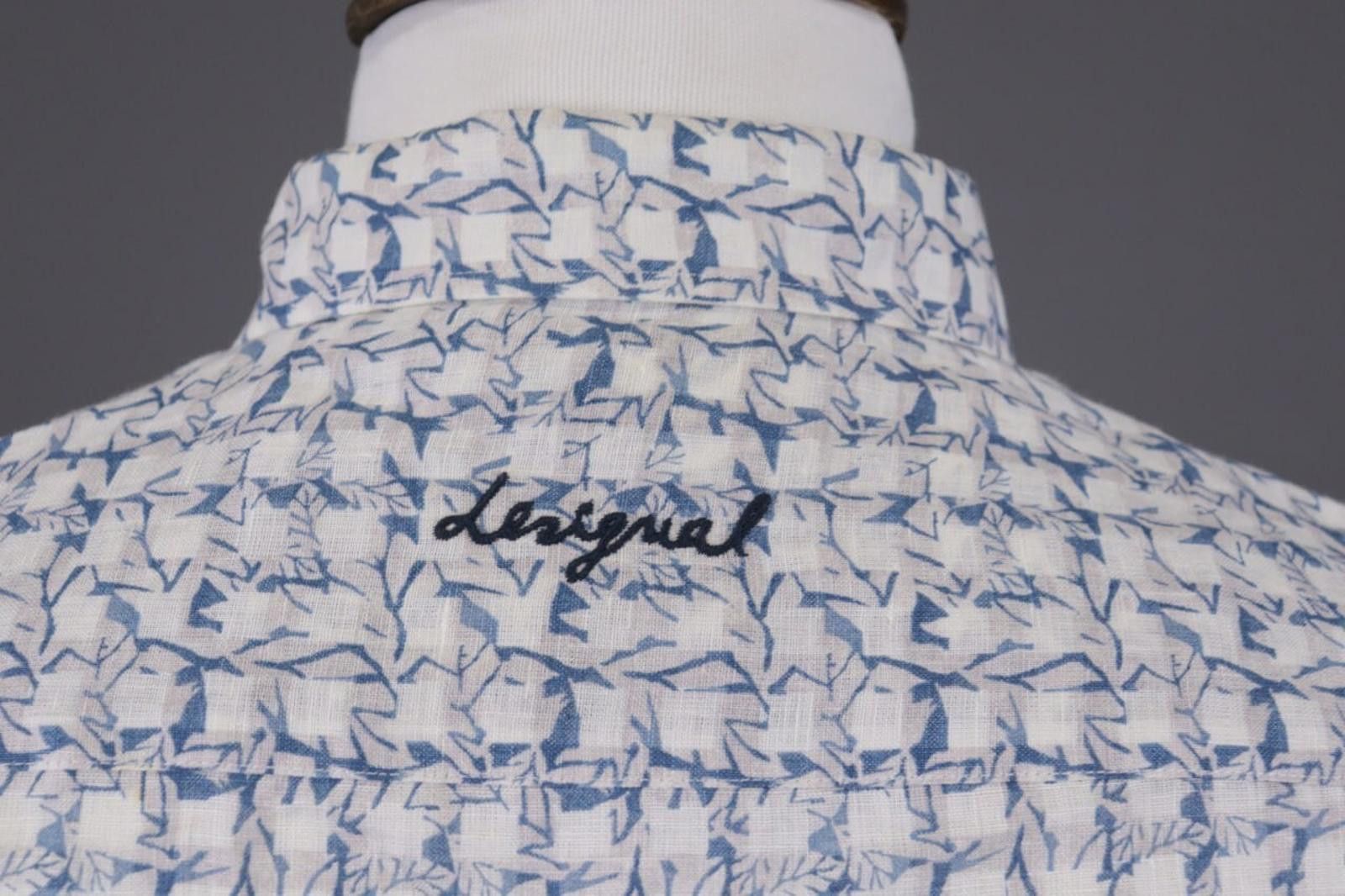 Desigual Desigual Regular Printed Button Down Shirt Size XXL Size US XXL / EU 58 / 5 - 9 Thumbnail