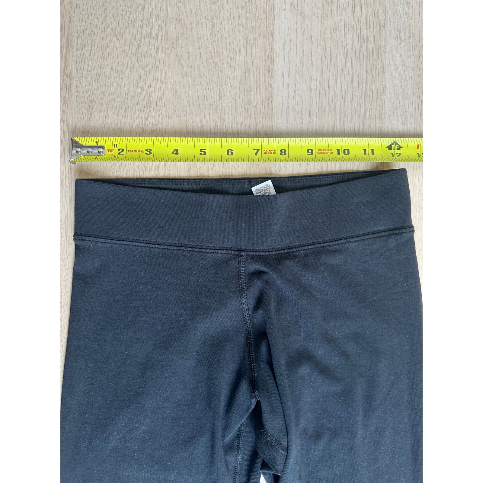 Nike Nike Black Leggings with Swoosh - Size S - Mint Size 26" / US 2 / IT 38 - 4 Thumbnail
