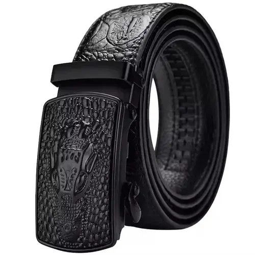 Other Automatic Buckle Leather Belt Size ONE SIZE - 2 Thumbnail