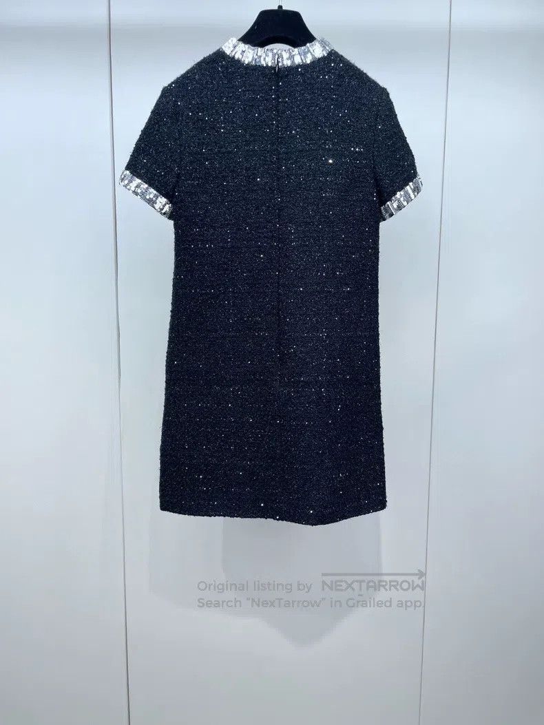 Valentino Valentino Black sequin dress Size S / US 4 / IT 40 - 2 Thumbnail