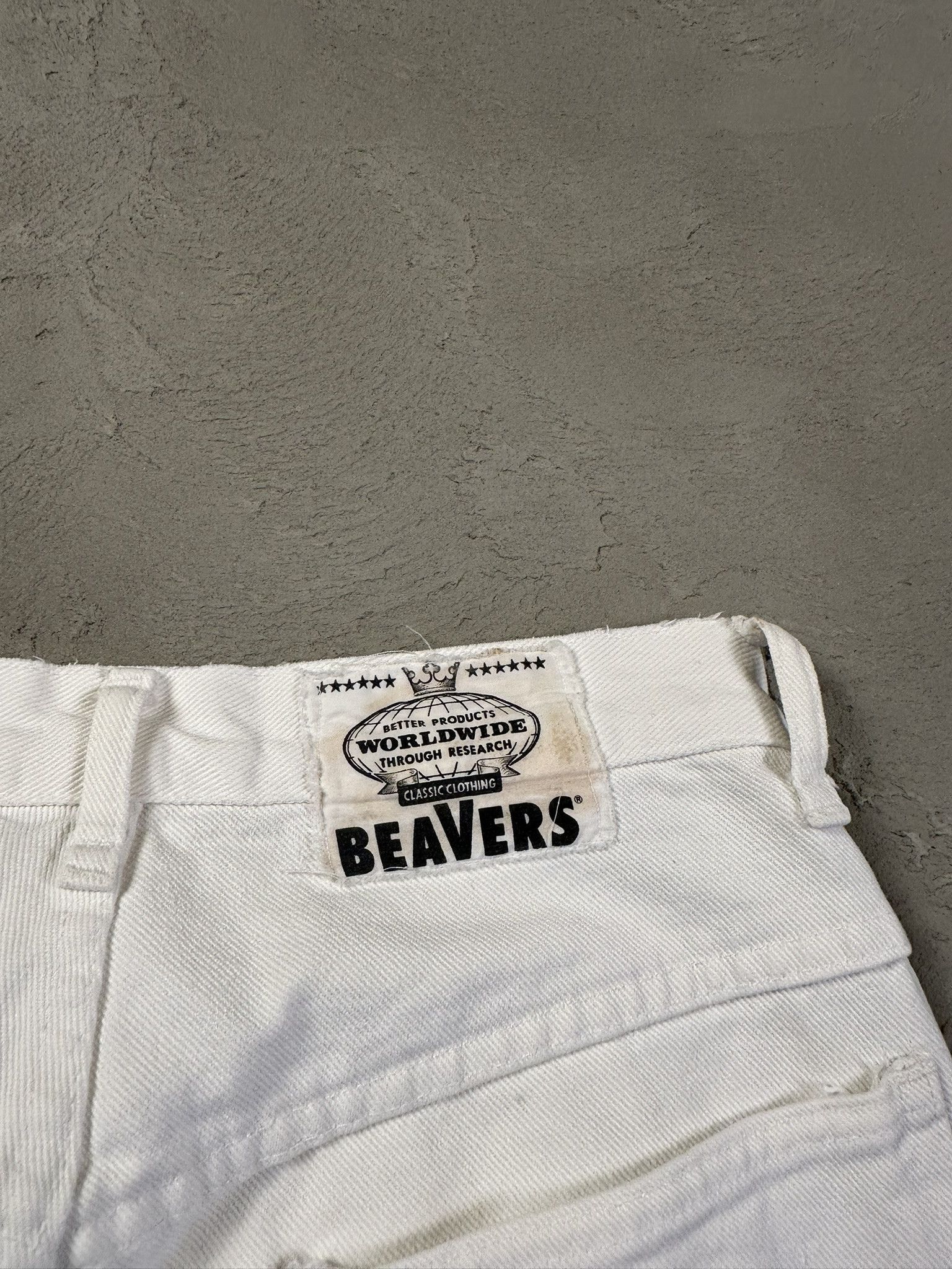Vintage 90s Vintage Beavers Workwear Denim Jeans Pants Size US 28 / EU 44 - 10 Thumbnail