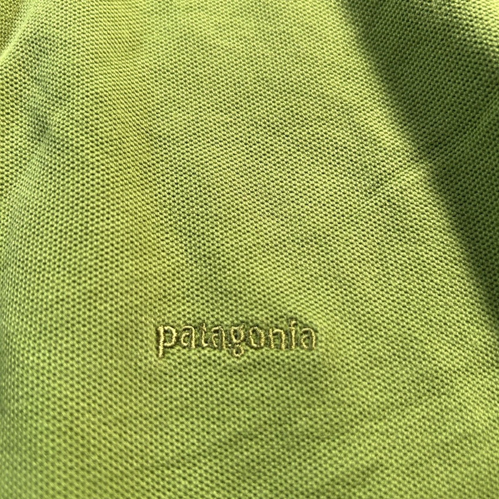 Patagonia Patagonia Polo Shirt Mens XL Green Short Sleeve Organic Cotton Knit Logo Button Collared Casual Size US XL / EU 56 / 4 - 4 Thumbnail