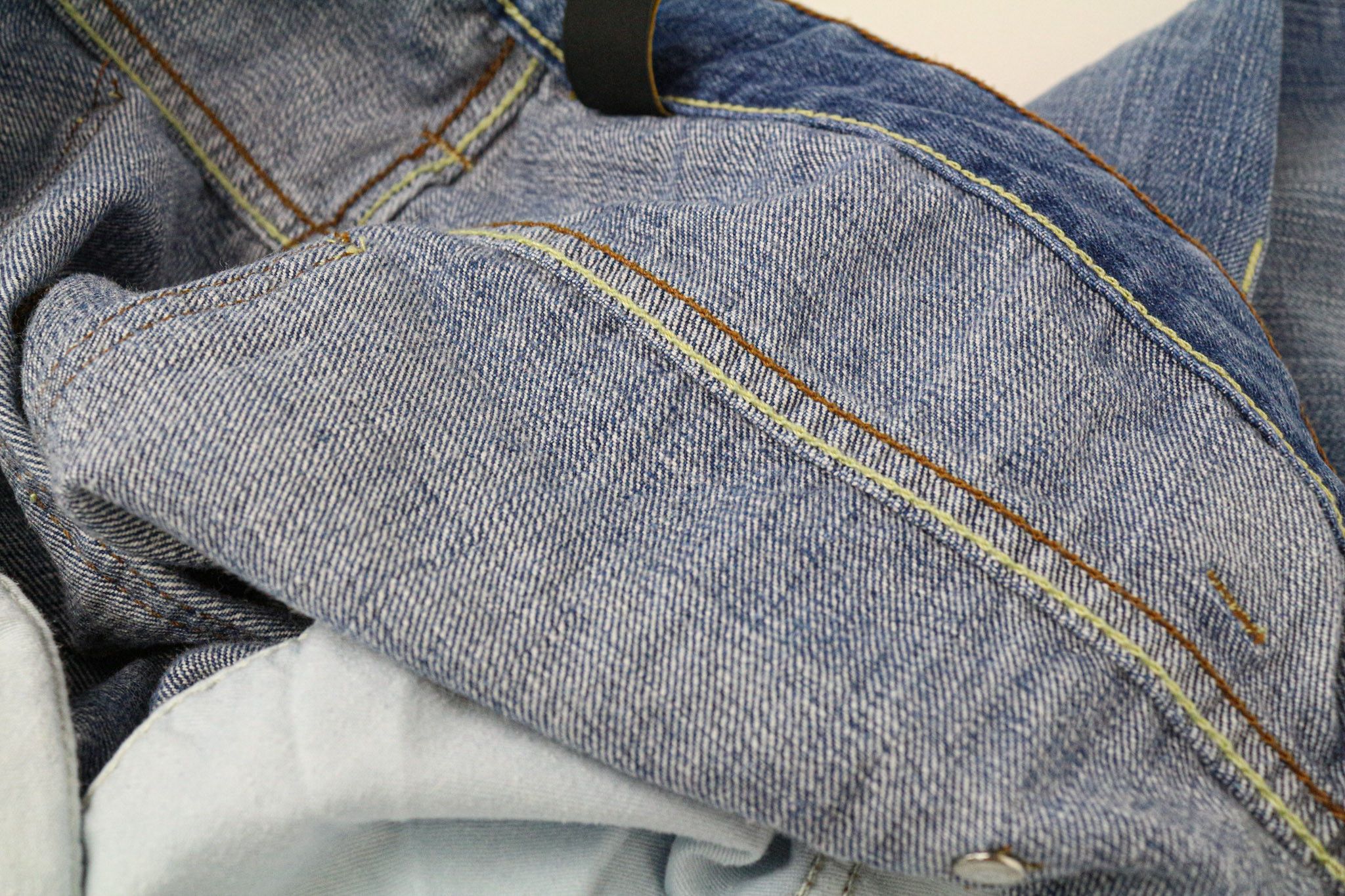 Takeshy Kurosawa TK 72 W32 Distressed Slim Taper Blue Jeans 75720 Size US 32 / EU 48 - 11 Thumbnail