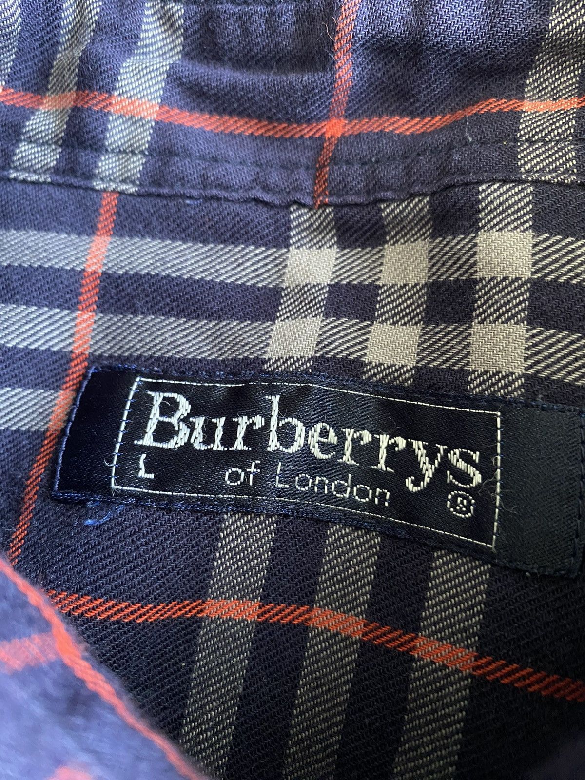 Burberry 90’s Burberry’s Vintage Check Logo shirt Travis style Size US L / EU 52-54 / 3 - 4 Thumbnail