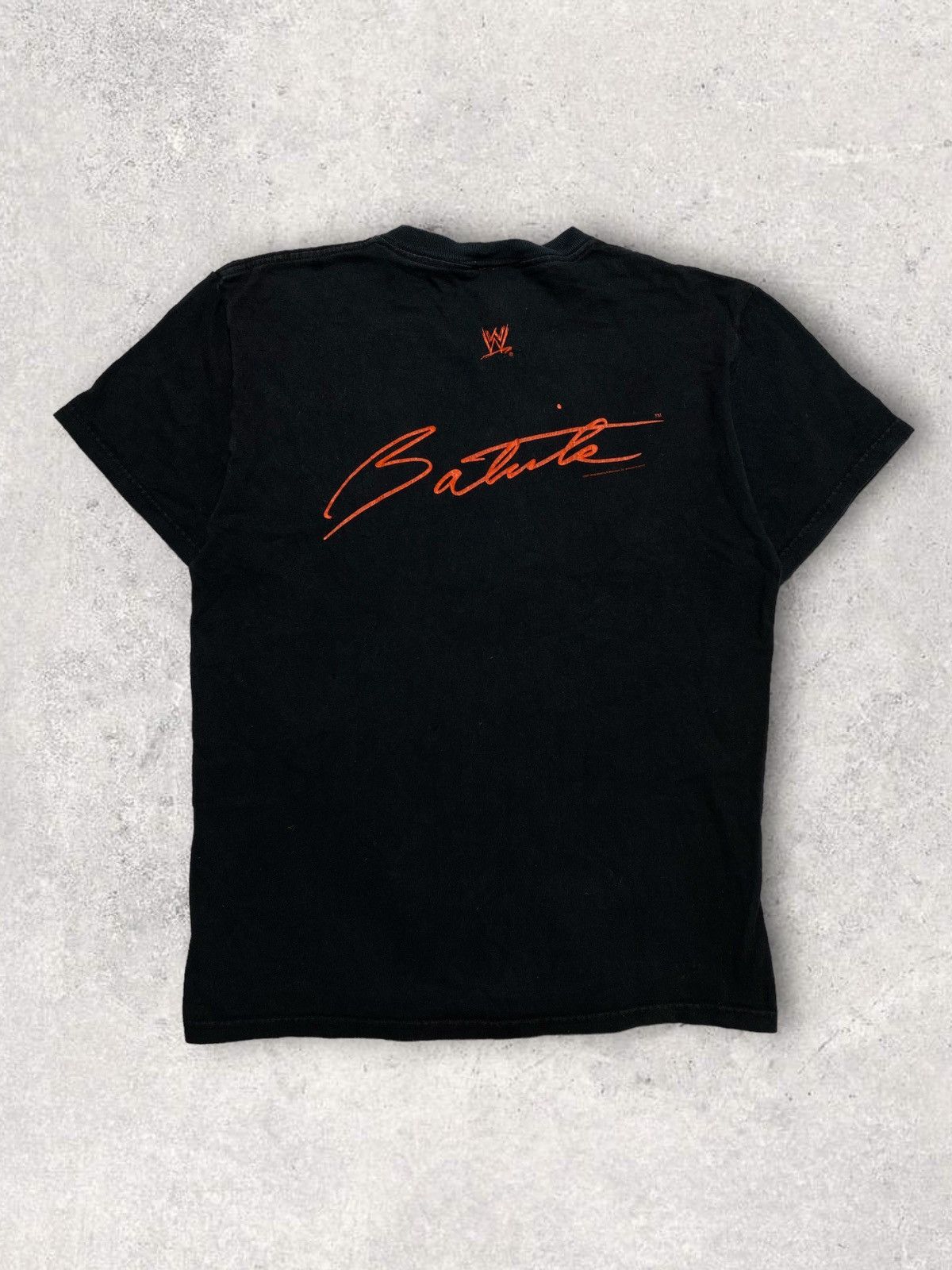 Vintage × WWE Vintage y2k 90s Batista wwe wrestling show black tee drip Size US M / EU 48-50 / 2 - 2 Thumbnail
