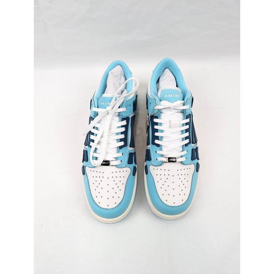 Amiri o1rshd1 Skel Low-Top Sneakers in Slate Blue Size US 10 / EU 43 - 16 Thumbnail