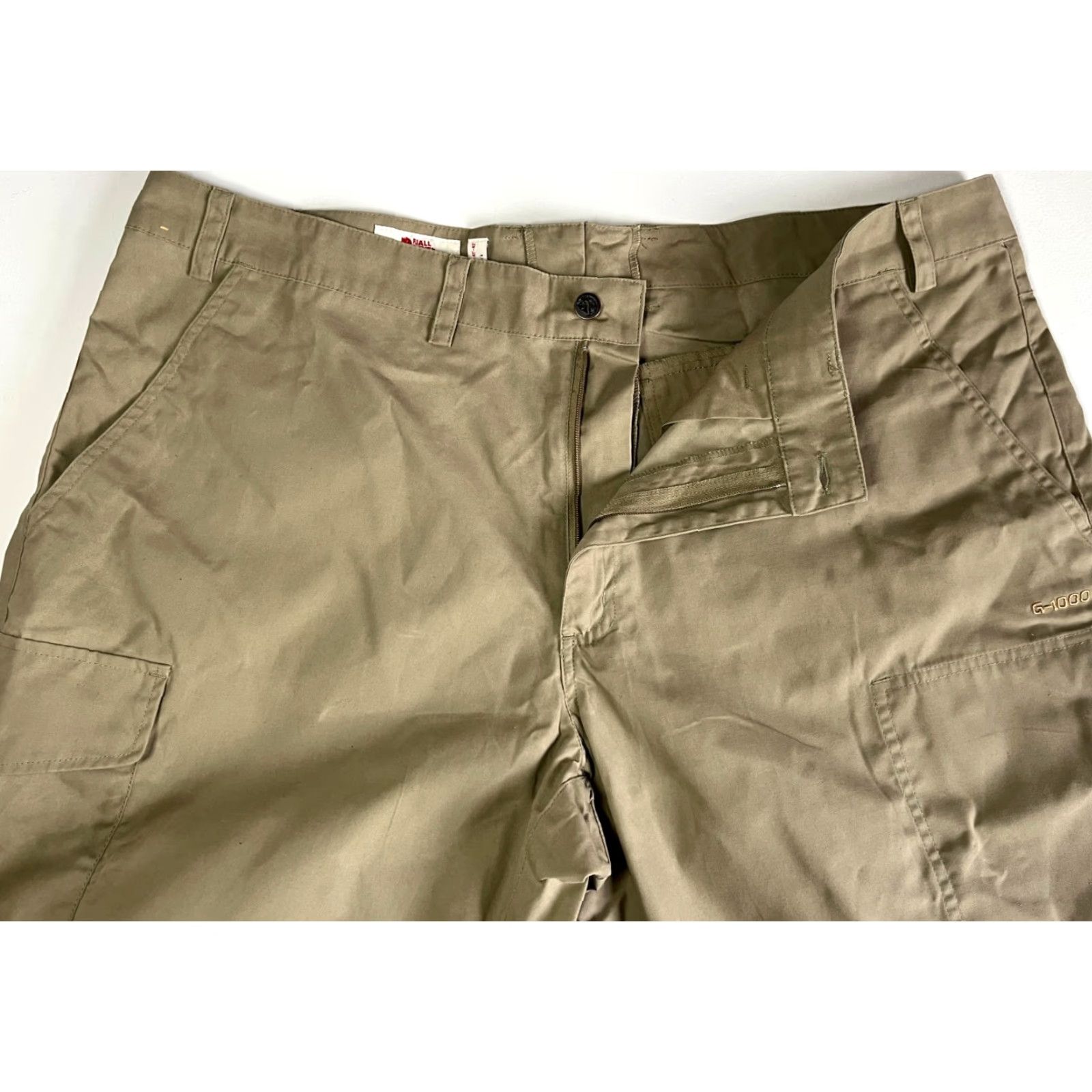 Vintage VINTAGE Fjällräven Men's Karl Zip-Off Trousers G-1000 Regular Fit 41-42 Khaki 82792 Cargo Pockets Zip Off Legs 40 Inseam Jeans? Wait. Size US 41 - 5 Thumbnail