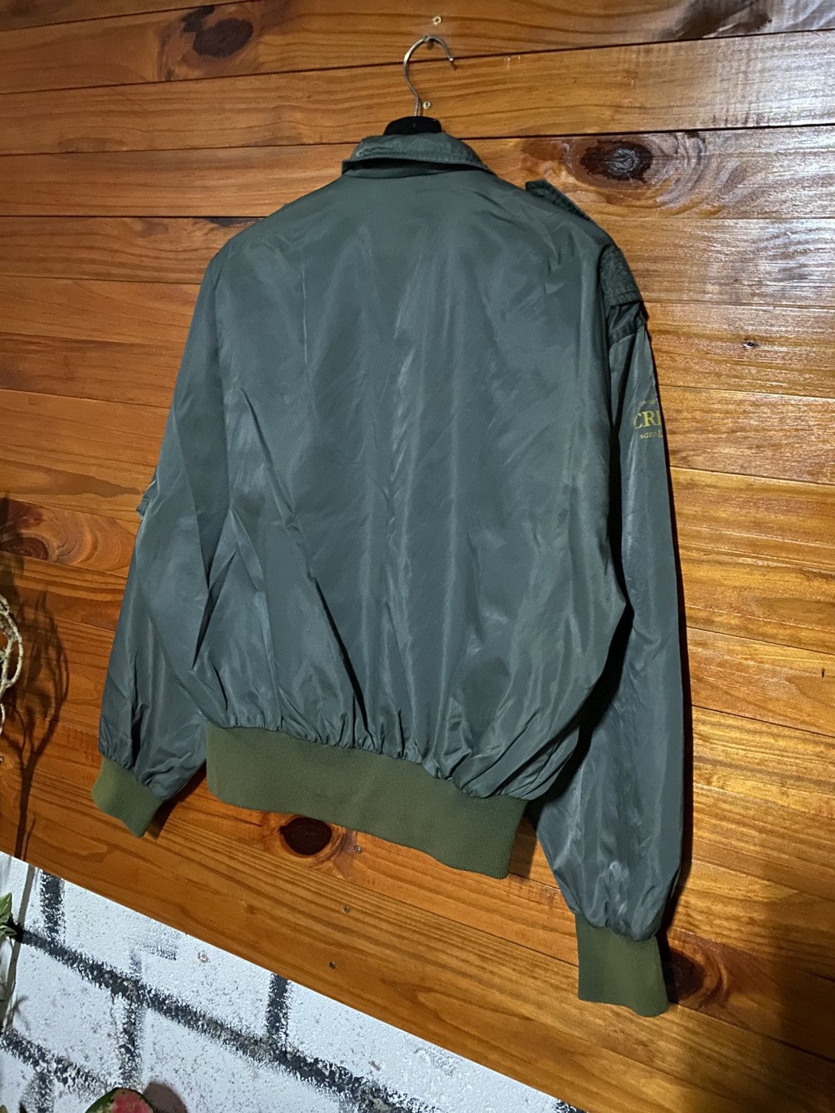 Japanese Brand Vintage Suntory Original Design Olive Green Bomber Jacket Size US M / EU 48-50 / 2 - 13 Thumbnail