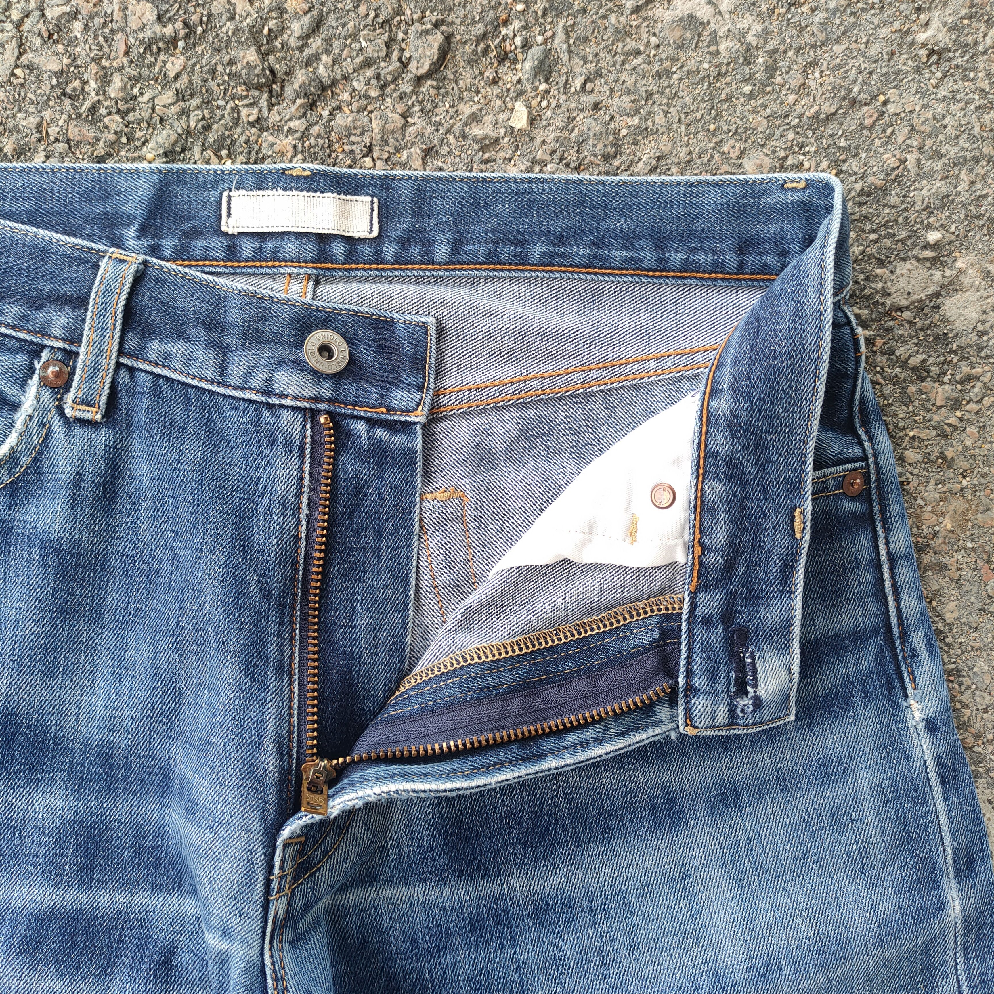 Japanese Brand VINTAGE JAPANESE FADED JEANS DENIM PANTS Size US 32 / EU 48 - 5 Thumbnail