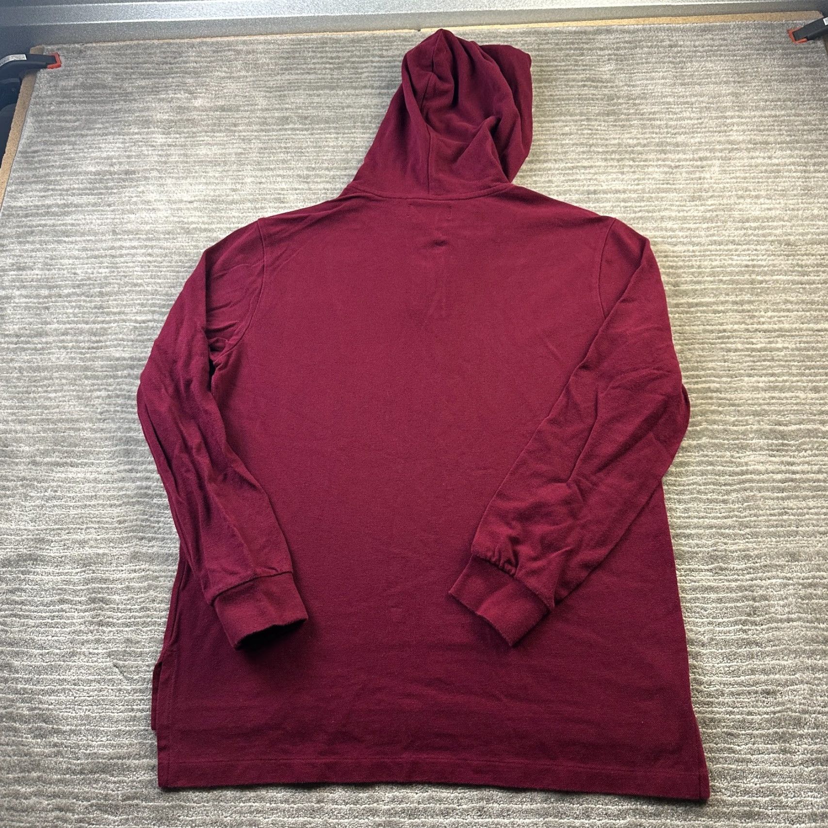 Polo Ralph Lauren Polo Ralph Lauren Hoodie Mens L Red Knit Pony Sweatshirt Size US L / EU 52-54 / 3 - 2 Thumbnail