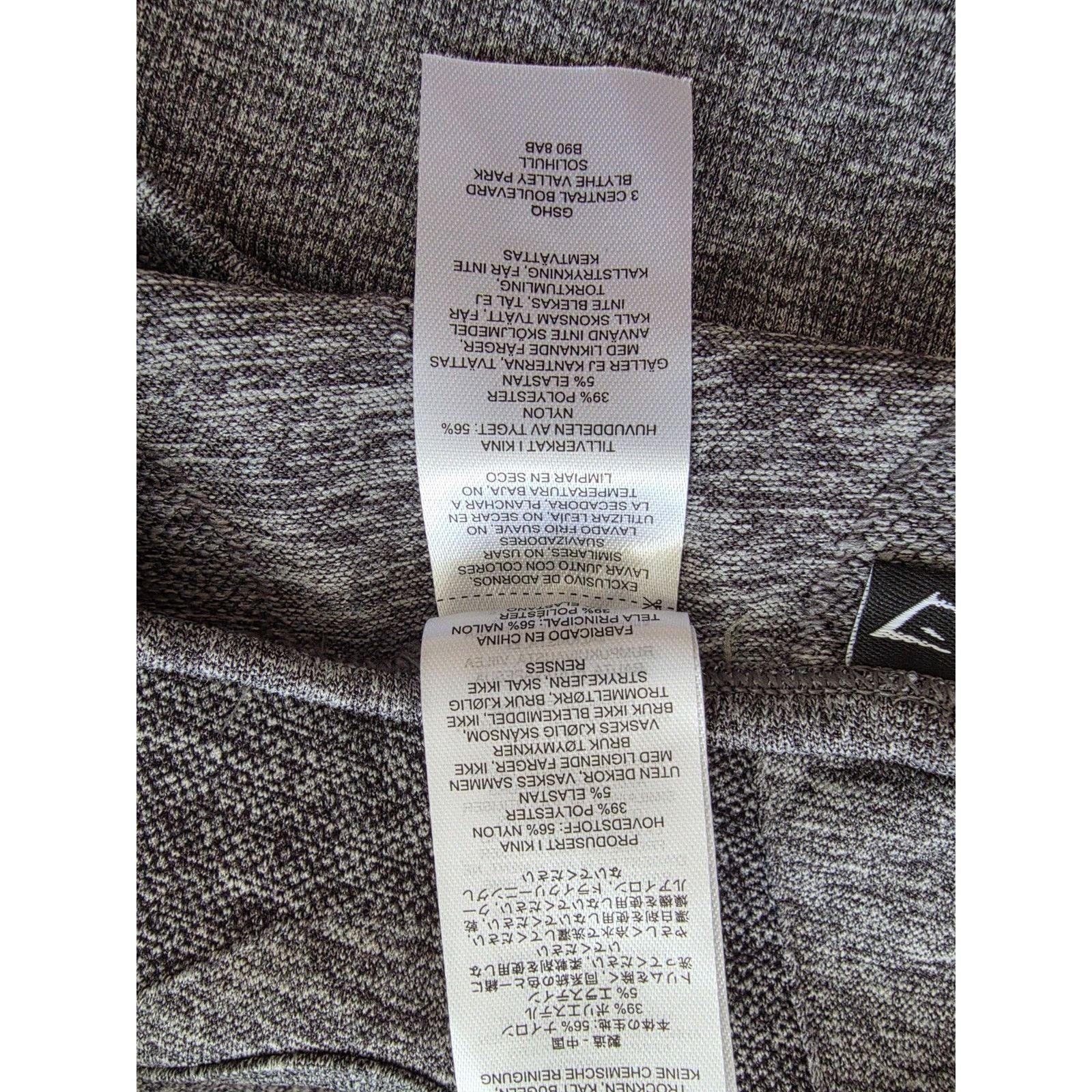 Gymshark Gymshark Flex Long Sleeve Crop Top Y2K Gray X-Small A001408 Size XS / US 0-2 / IT 36-38 - 5 Thumbnail