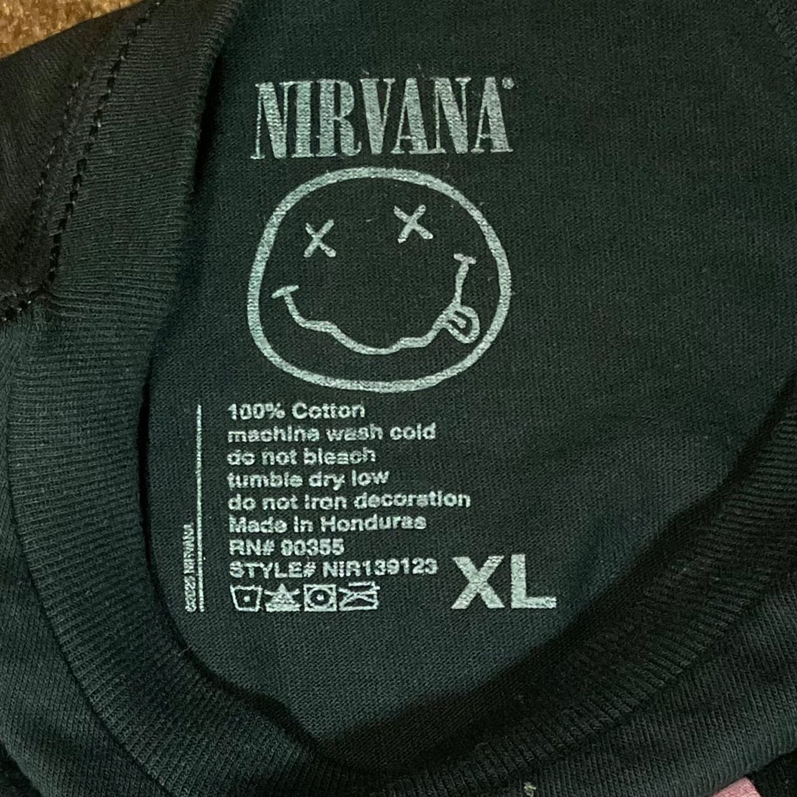Other 🎸 Nirvana Tie-Dye Spiral Long Sleeve Tee (Multiple Sizes) Size US XL / EU 56 / 4 - 7 Thumbnail