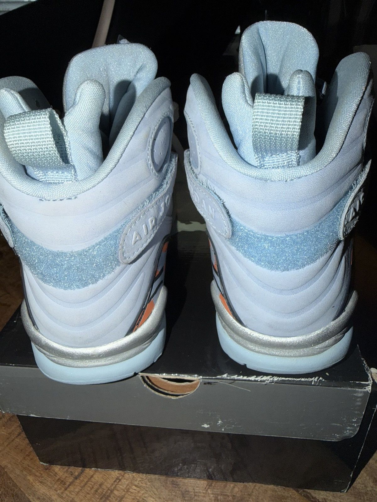 Jordan Brand Jordan 8 icey blue Size US 7.5 / EU 40-41 - 5 Thumbnail