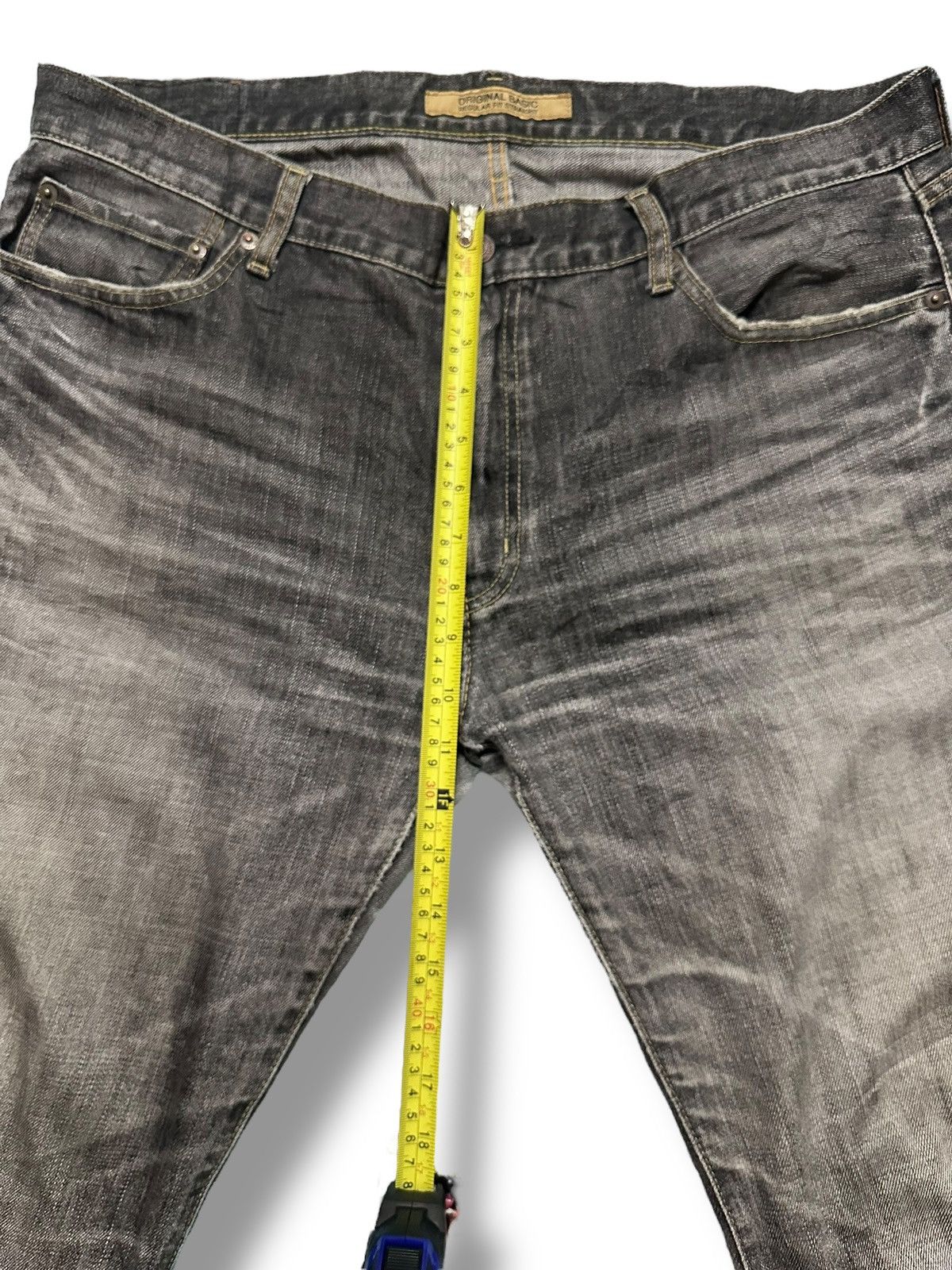 Japanese Brand Vintage Baggy Loose Style Jeans With Distressed and Faded Size US 38 / EU 54 - 13 Thumbnail