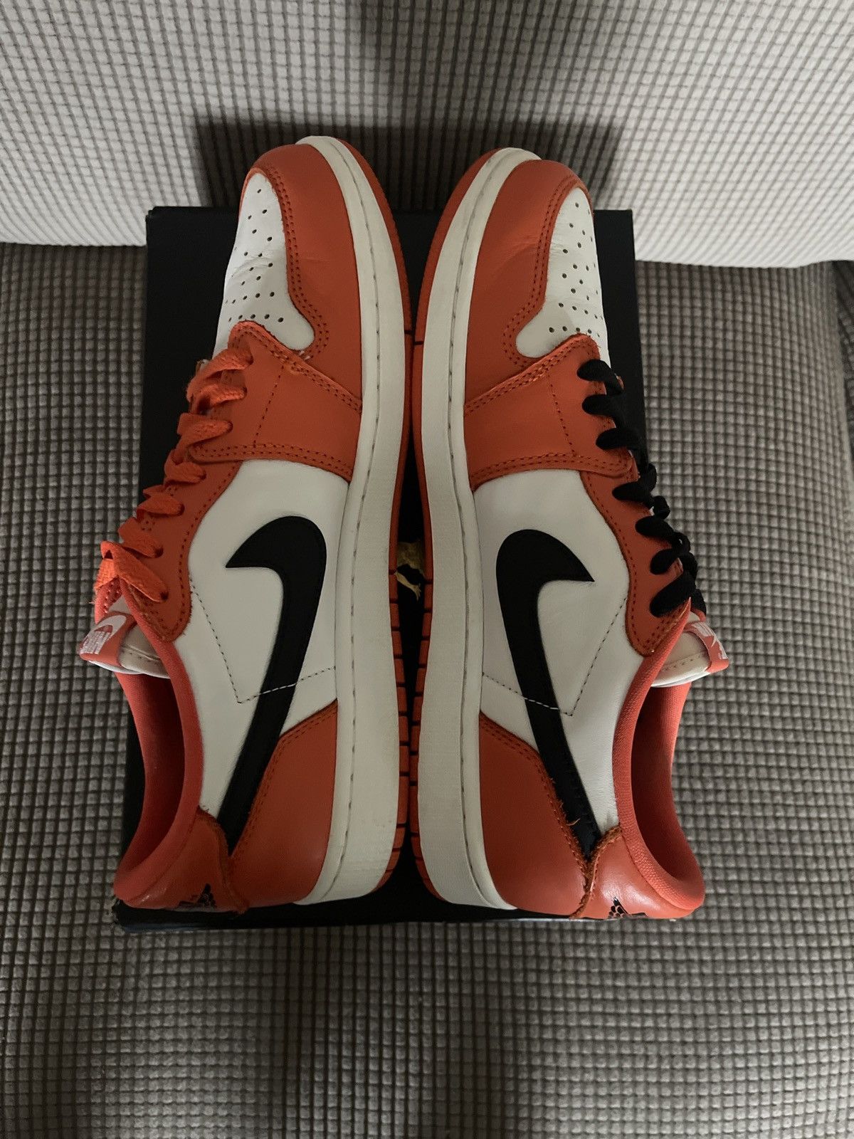 Jordan Brand Jordan 1 low starfish Size US 10.5 / EU 43-44 - 3 Thumbnail