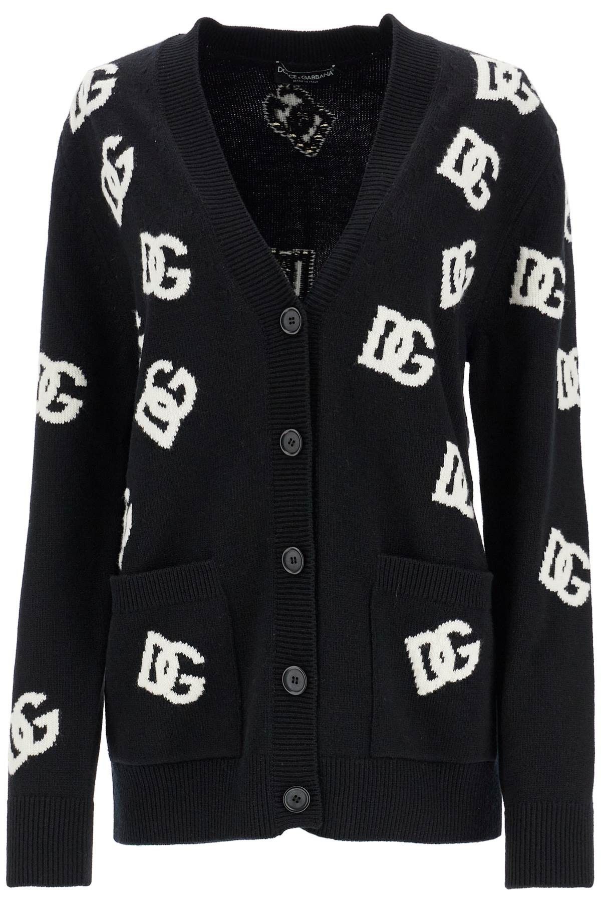 Dolce & Gabbana DOLCE & GABBANA Woolen Dg Cardigan Size S / US 4 / IT 40 - 1 Thumbnail