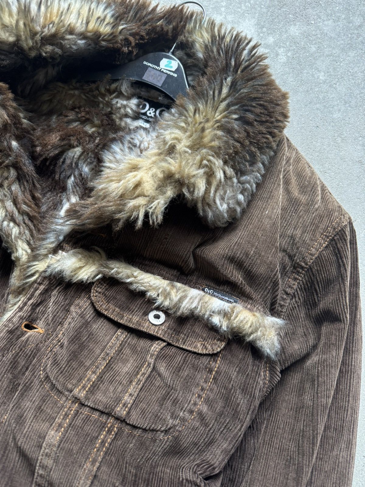 Dolce & Gabbana AW2001 DOLCE&GABBANA Archival Fux Jacket Size XL / US 12-14 / IT 48-50 - 13 Thumbnail