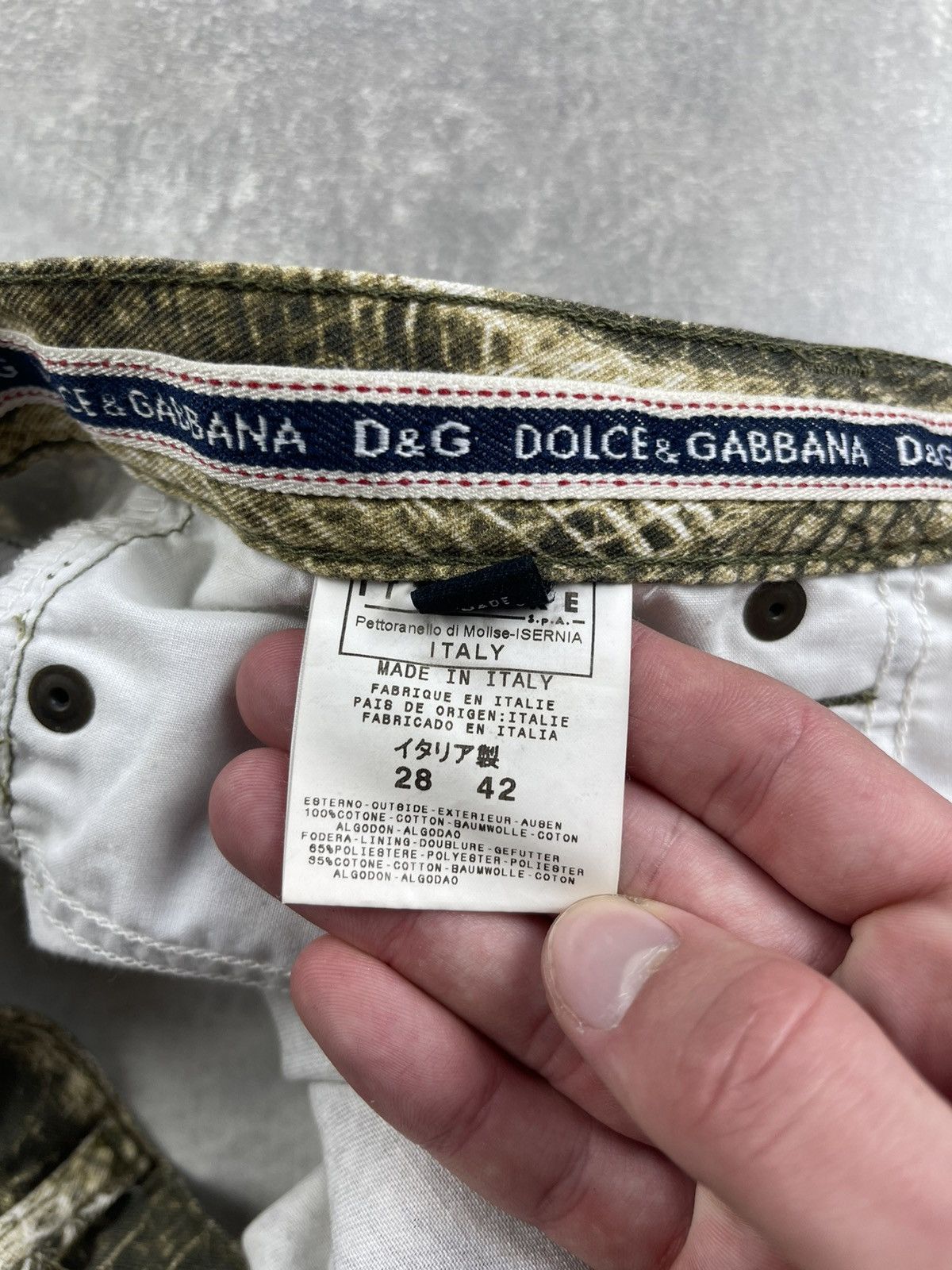 Dolce & Gabbana RARE Vintage D&G Dolce & Gabbana Snake Print Pants Y2K 00s Size 28" / US 6 / IT 42 - 12 Thumbnail