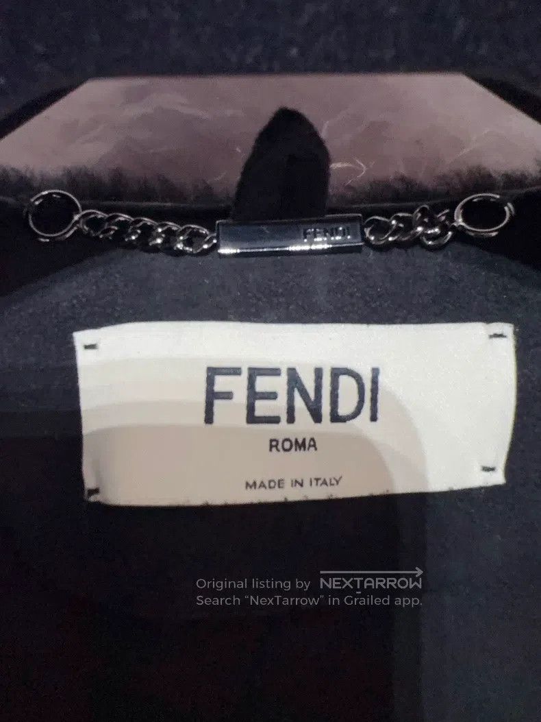Fendi Fendi Fur and Leather Combined Jacket Size XXS / US 00 / IT 34 - 5 Thumbnail