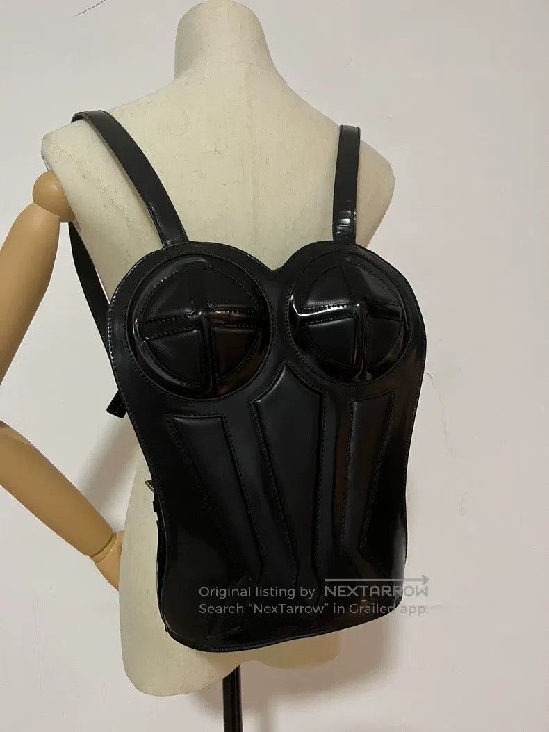 Jean Paul Gaultier jean paul gaultier Bustier Backpack Black Size ONE SIZE - 1 Thumbnail