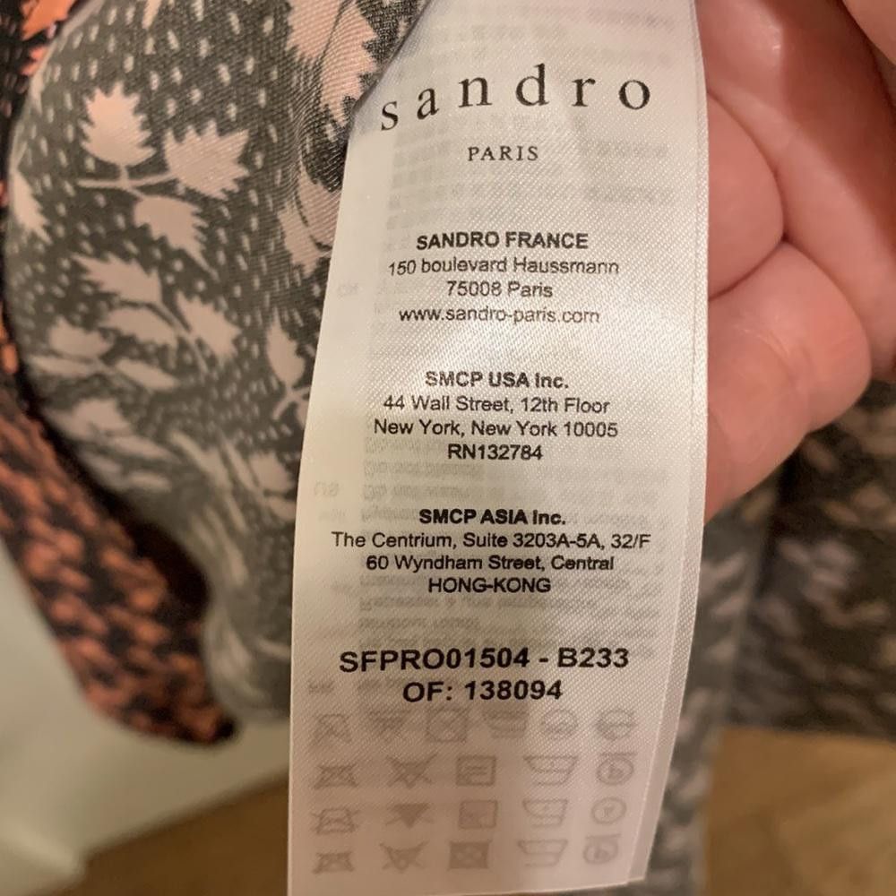 Sandro Sandro dress (professionally altered) Size XS / US 0-2 / IT 36-38 - 9 Thumbnail