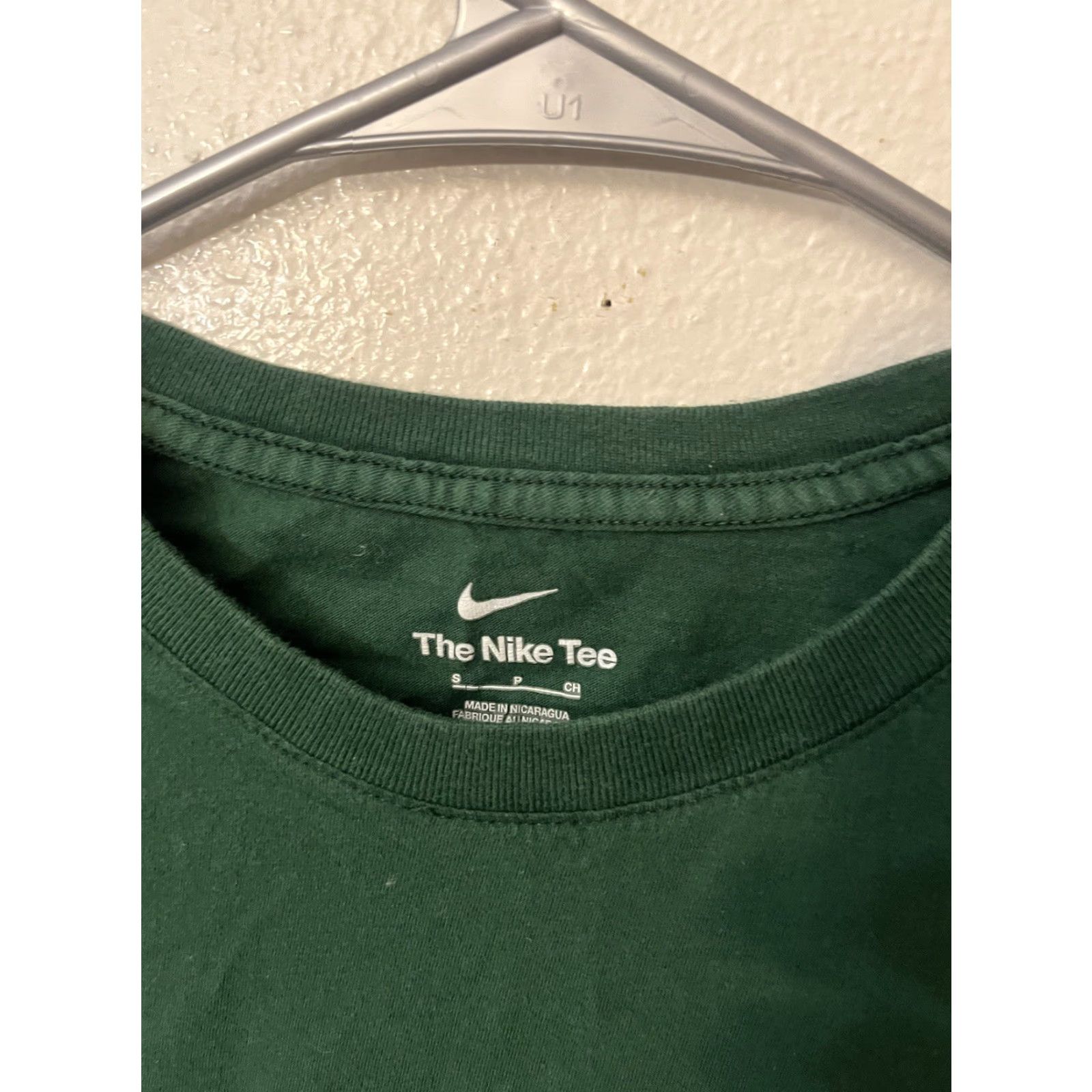 Nike Nike Tee T-shirt Mens Green Logo Short Sleeve Cotton Polyester Size S - Nike Elite Activewear Shirt Mens Green Logo Graphic Print Vintage? No Size US S / EU 44-46 / 1 - 2 Thumbnail