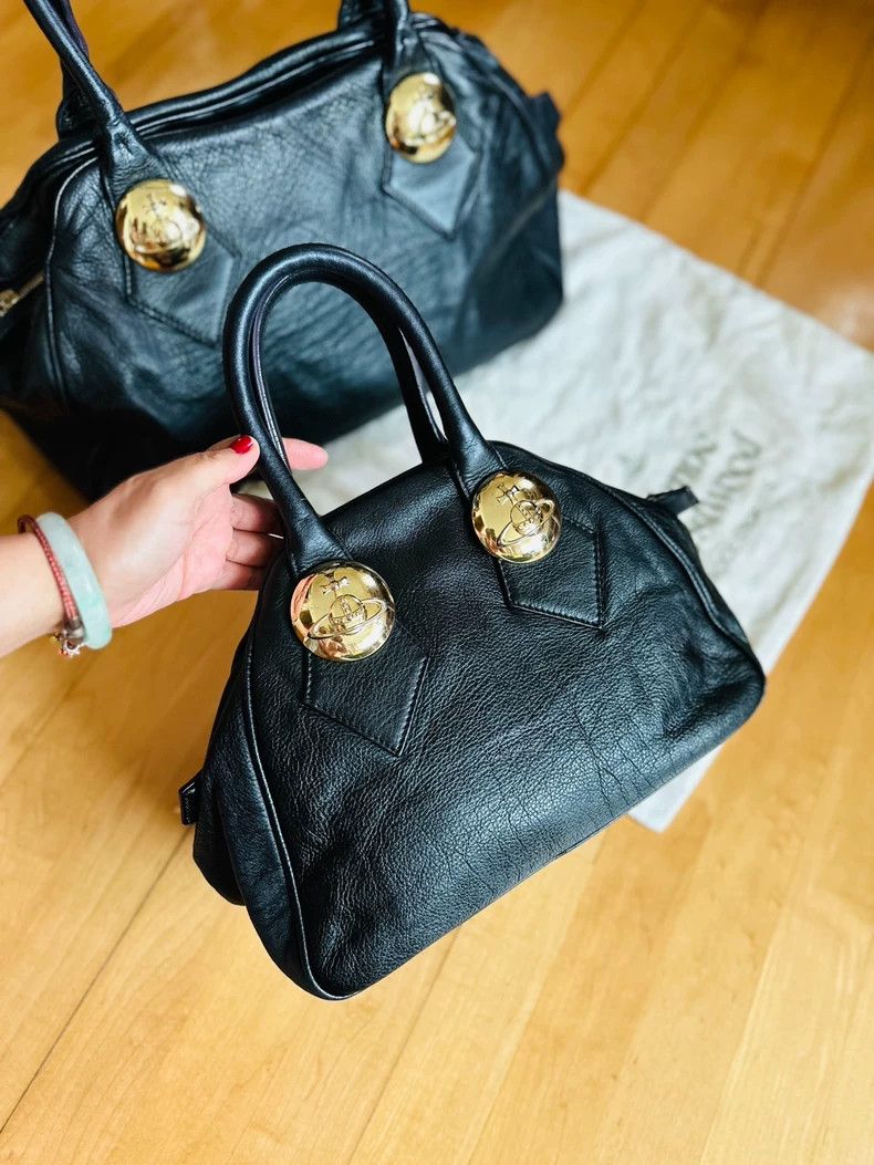 Vivienne Westwood Vivienne Westwood Leather Handbag - dmc Size ONE SIZE - 1 Thumbnail