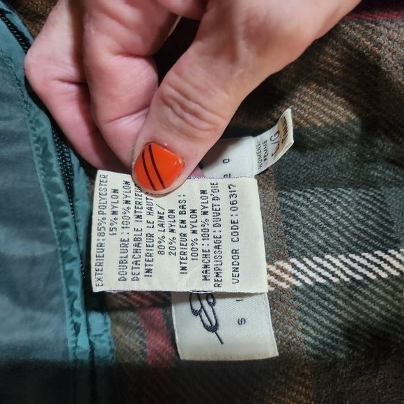 Eddie Bauer Eddie Bauer Long Zip Out Warm Wool Lining Hooded Teal Nylon Size L / US 10 / IT 46 - 9 Thumbnail